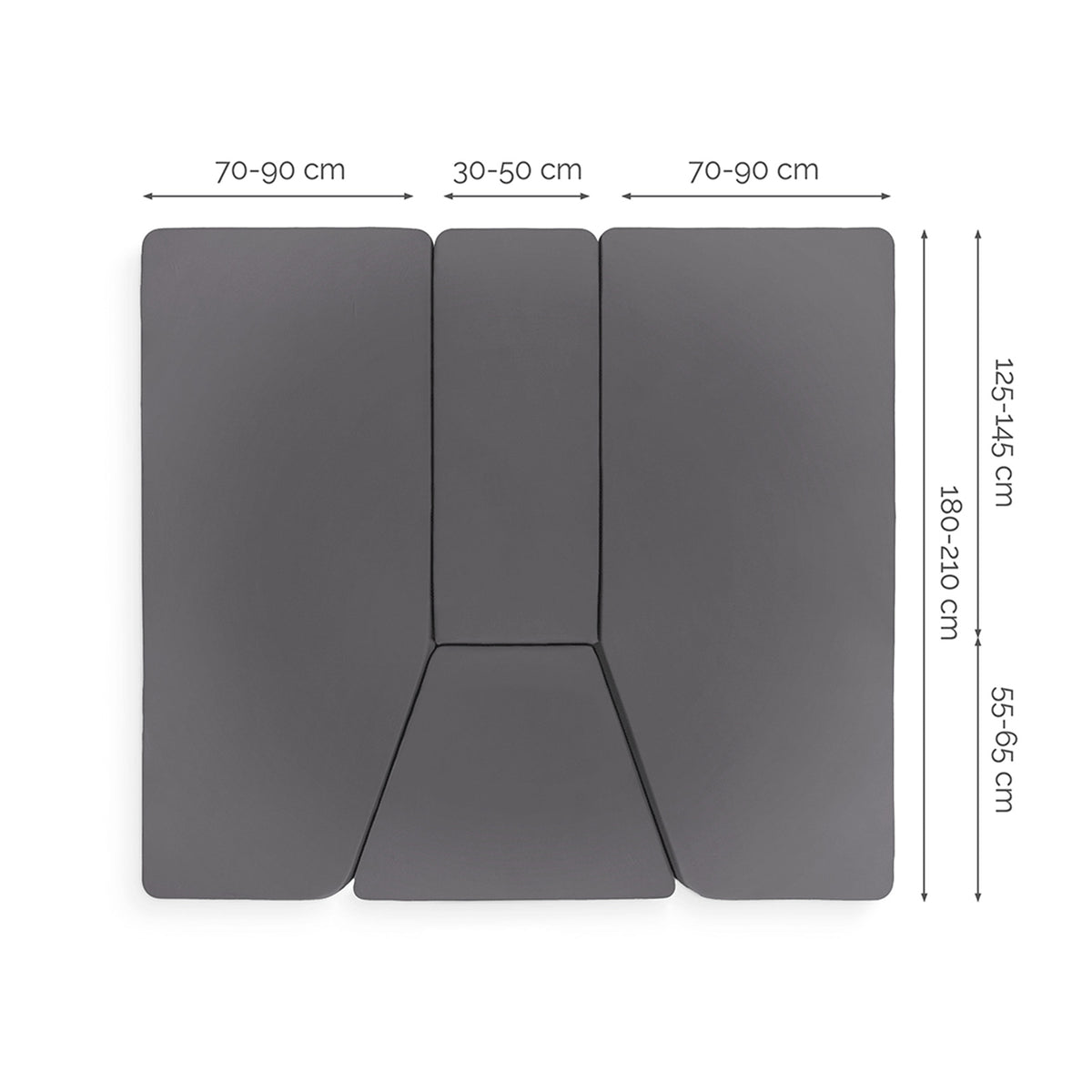 WALRA Spannbettlaken Set Jersey Multifit Heck Bett 4 Teilig OEKOTEX Baumwolle