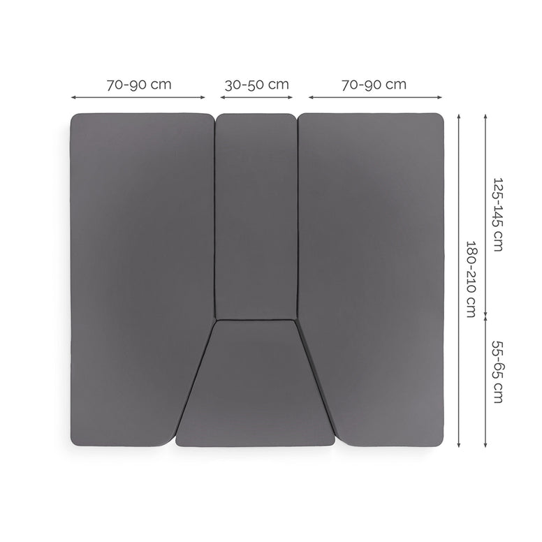 WALRA Spannbettlaken Set Jersey Multifit Heck Bett 4 Teilig OEKOTEX Baumwolle