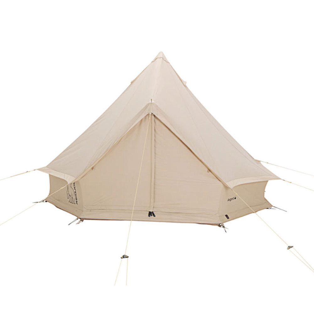 Tente Tipi NORDISK Asgard 12.6 pour 4, 5 ou 6 personnes, tente familiale de camping en coton