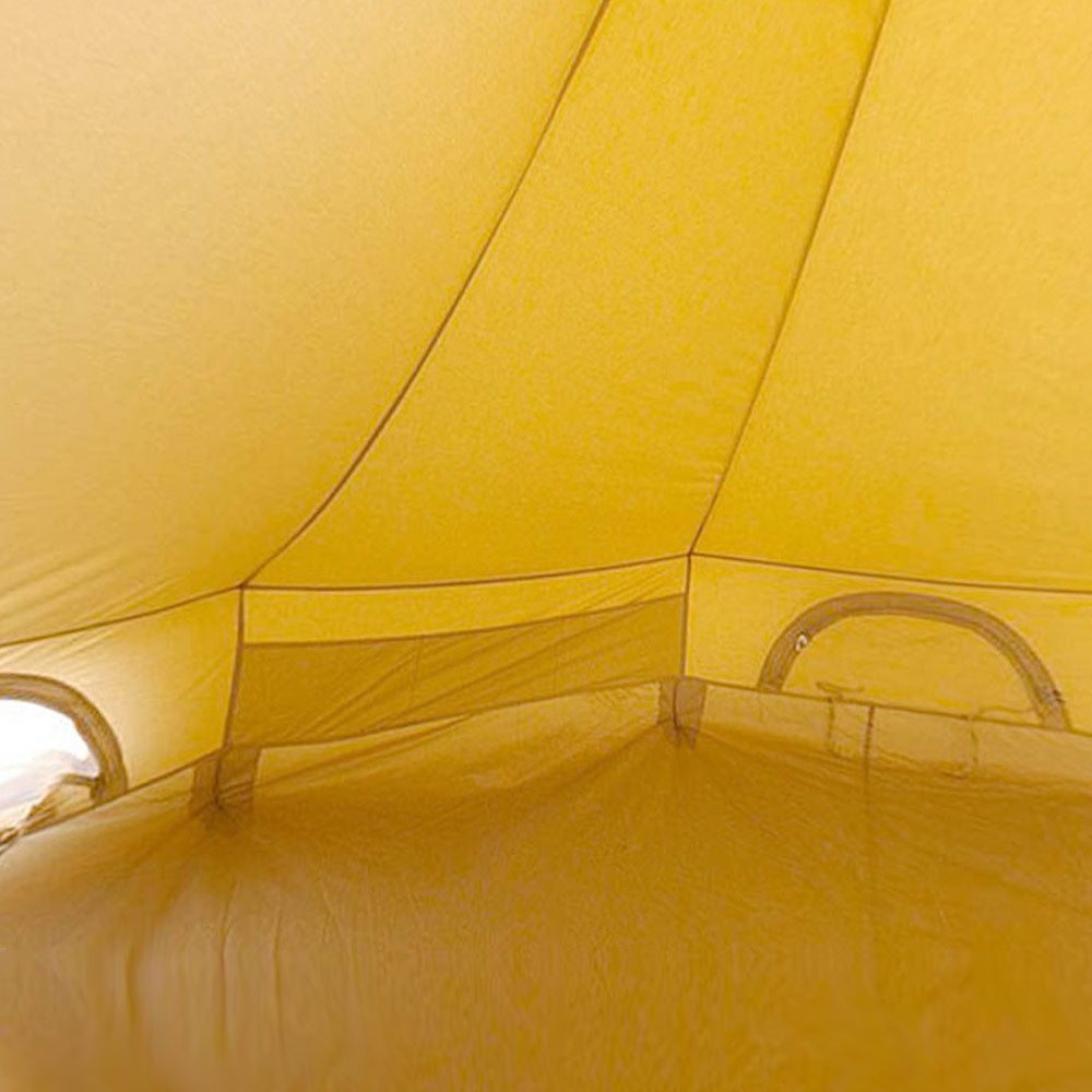 Tente Tipi NORDISK Asgard 12.6 pour 4, 5 ou 6 personnes, tente familiale de camping en coton
