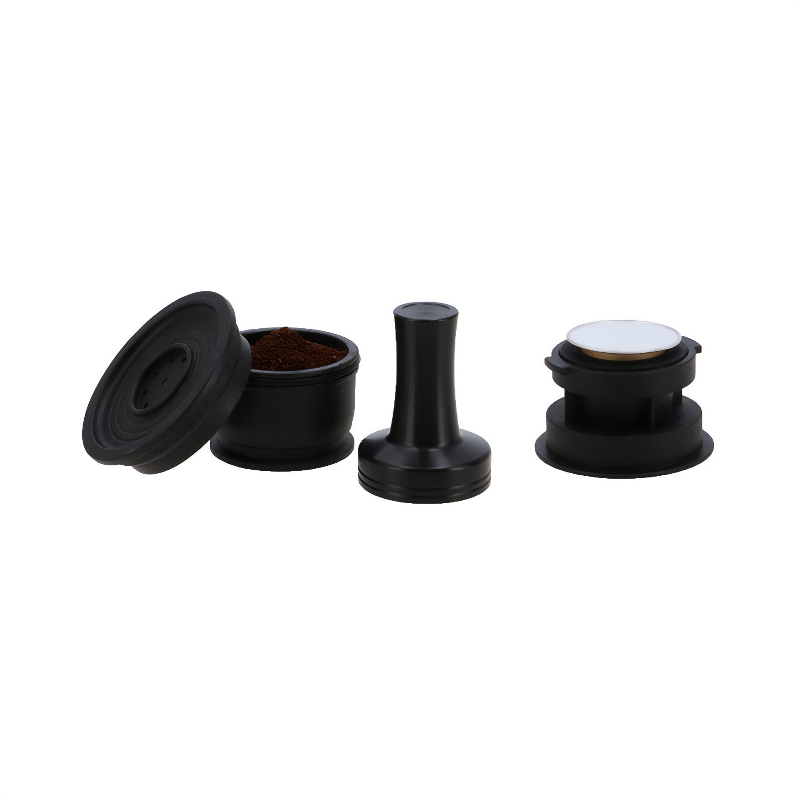 MESTIC Reise Kaffeemaschine Set MK-90 Mini Tragbar Espresso Kaffee Kapseln 100W