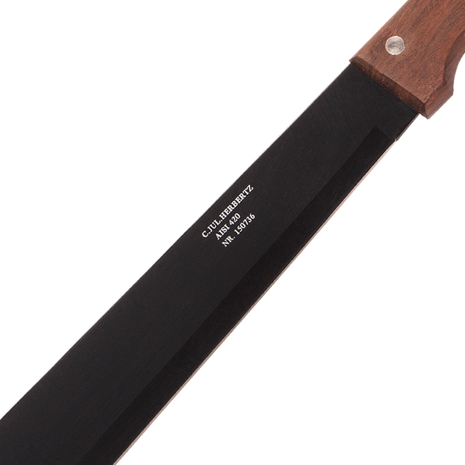 HERBERTZ Machete - Bush knife - Camping chopping knife - Garden work machete 50.5 cm!