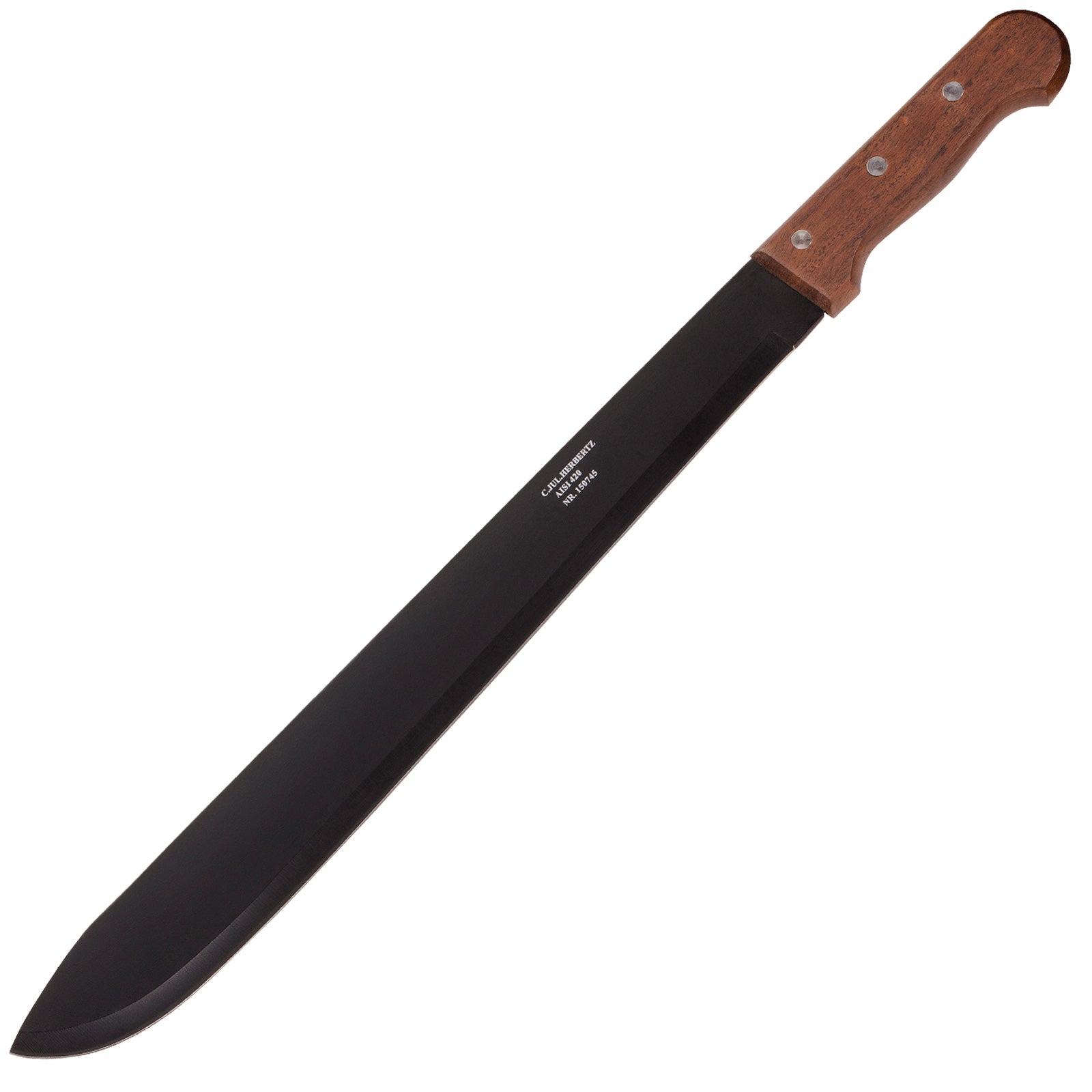 HERBERTZ Machete - Bush Knife - Camping Chopping Knife - Garden Work Machete - 60.5 cm