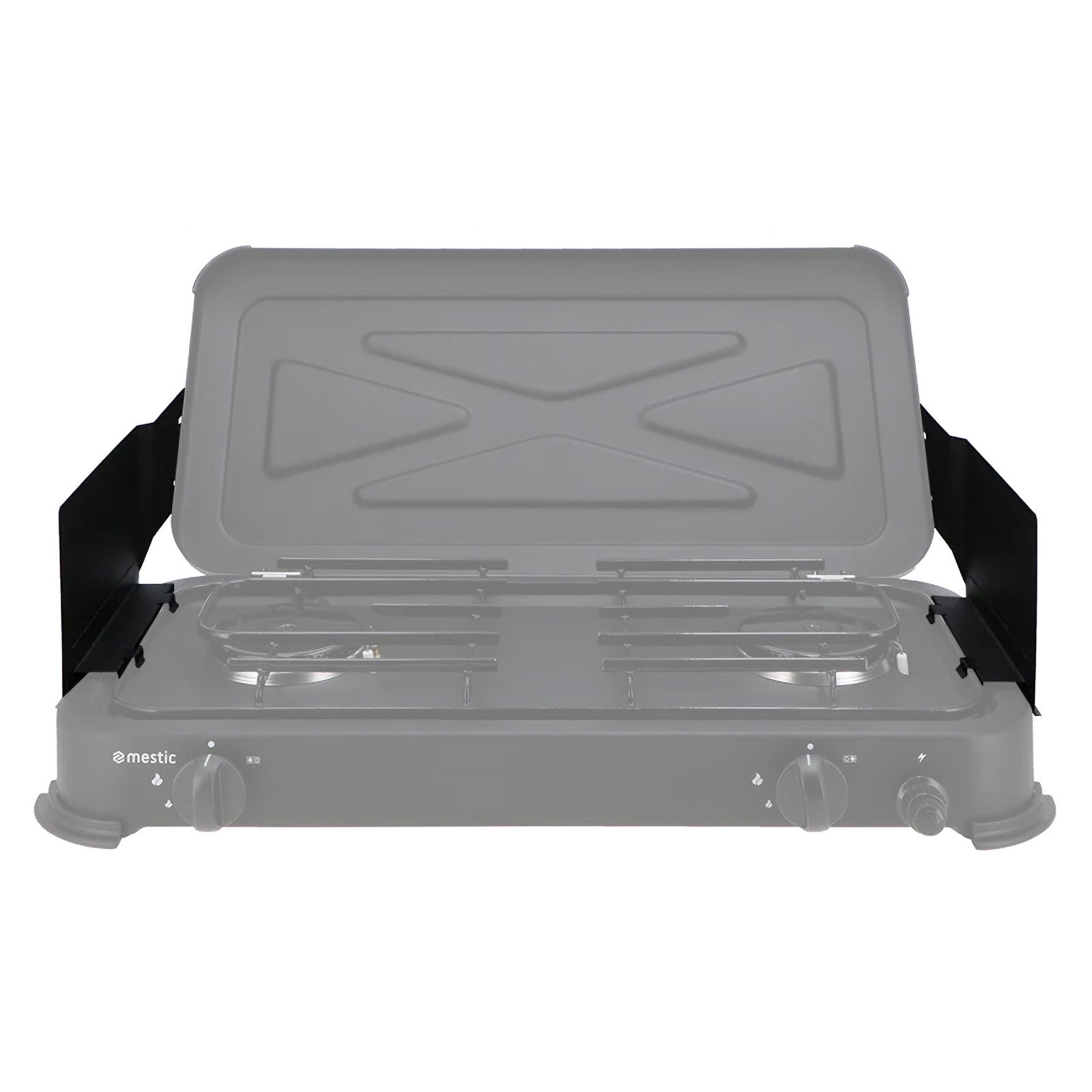MESTIC Gaskocher Windschutz MGC-200/300 Camping Kocher Outdoor Faltbar