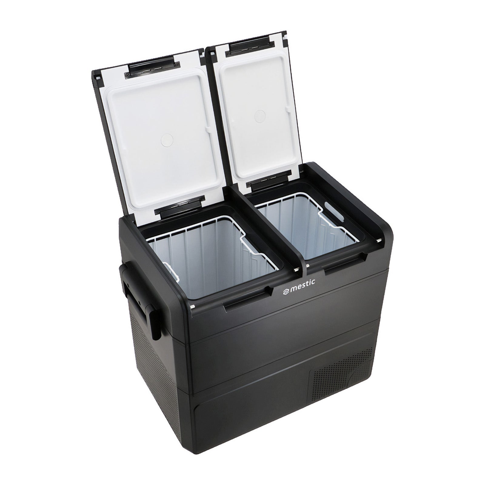 MESTIC Kompressor Kühlbox MCCM-55 L Dual Zone Auto Camping AC/DC 12/24V 230V