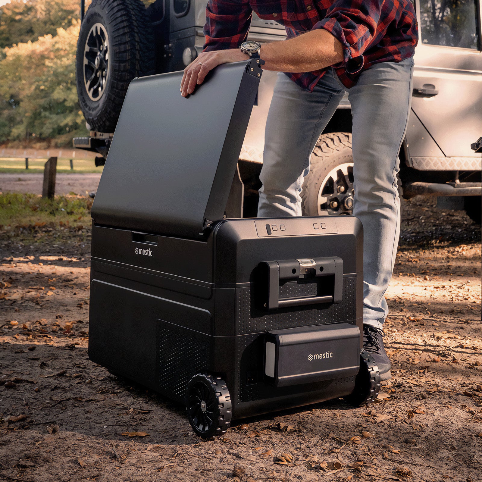 MESTIC Kühlbox Akku Power Pack Kompressorkühlbox Batterie Auto Camping 72000 mAh