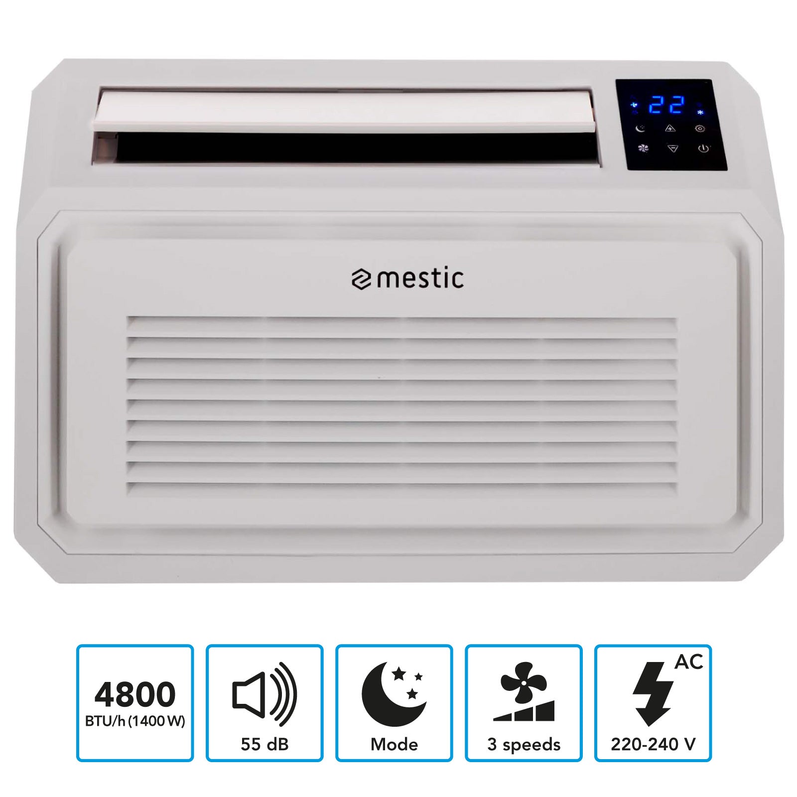 MESTIC Caravan Air Conditioning Split SPA-5000 Camping Motorhome Travel Mobile Small