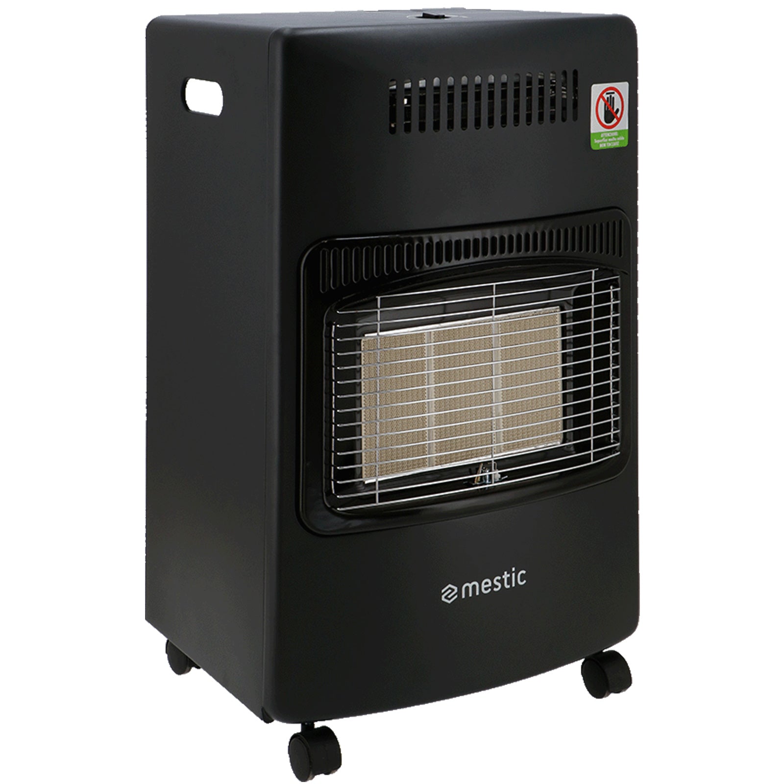 MESTIC Keramik Gas & Strom Heizung MRK100T Infrarot Heizgerät Heizstrahler 4200W