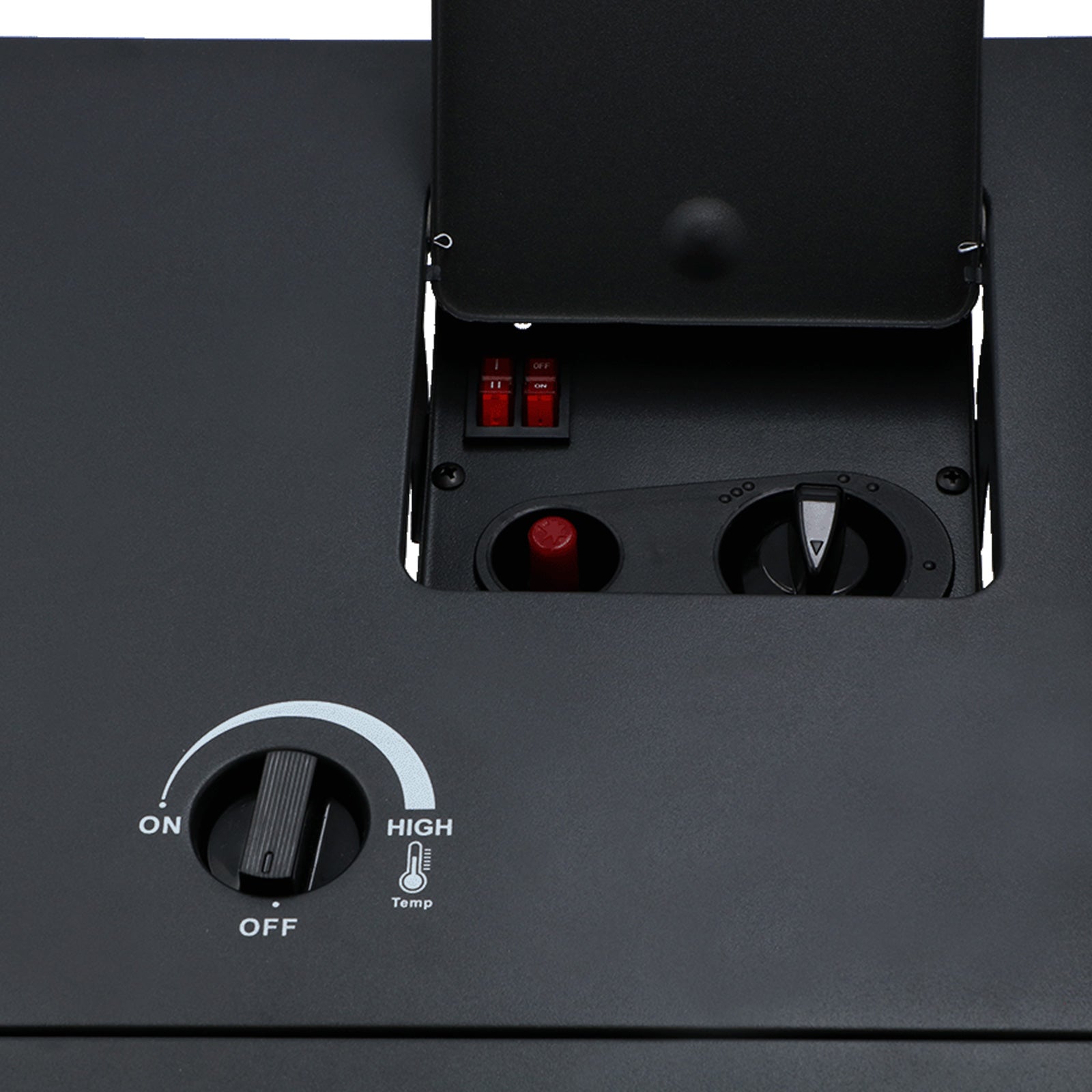 MESTIC Keramik Gas & Strom Heizung MRK100T Infrarot Heizgerät Heizstrahler 4200W