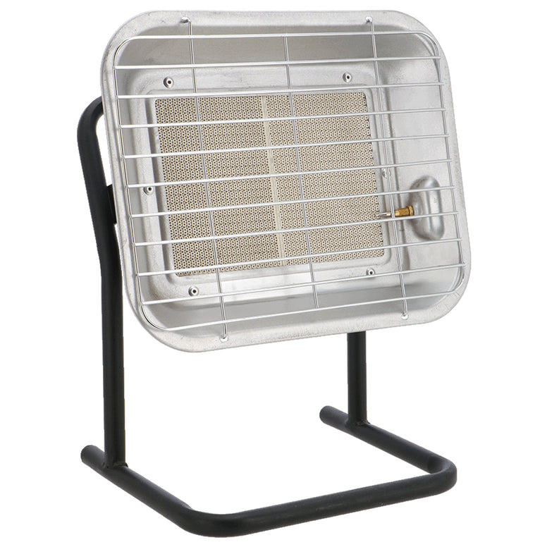 MESTIC Gas Heizstrahler Camping Zelt Heizung Infrarot Keramik 30 mBar 4,5 kW