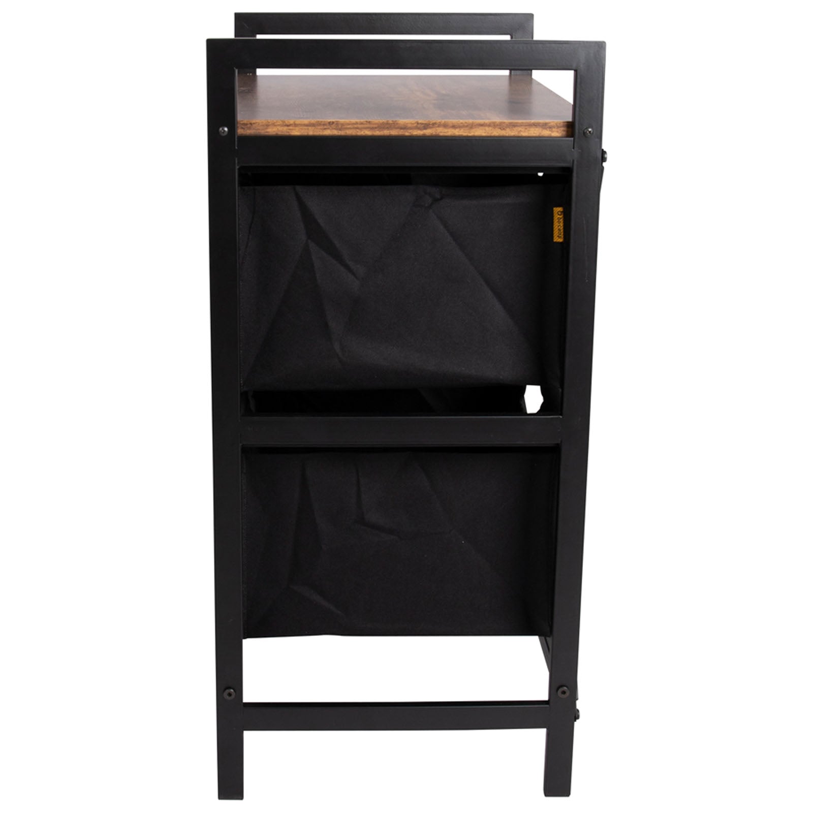 BO-CAMP Industrial Camping Falt Schrank Eldert Stoff Schubladen Tisch Holz Stahl