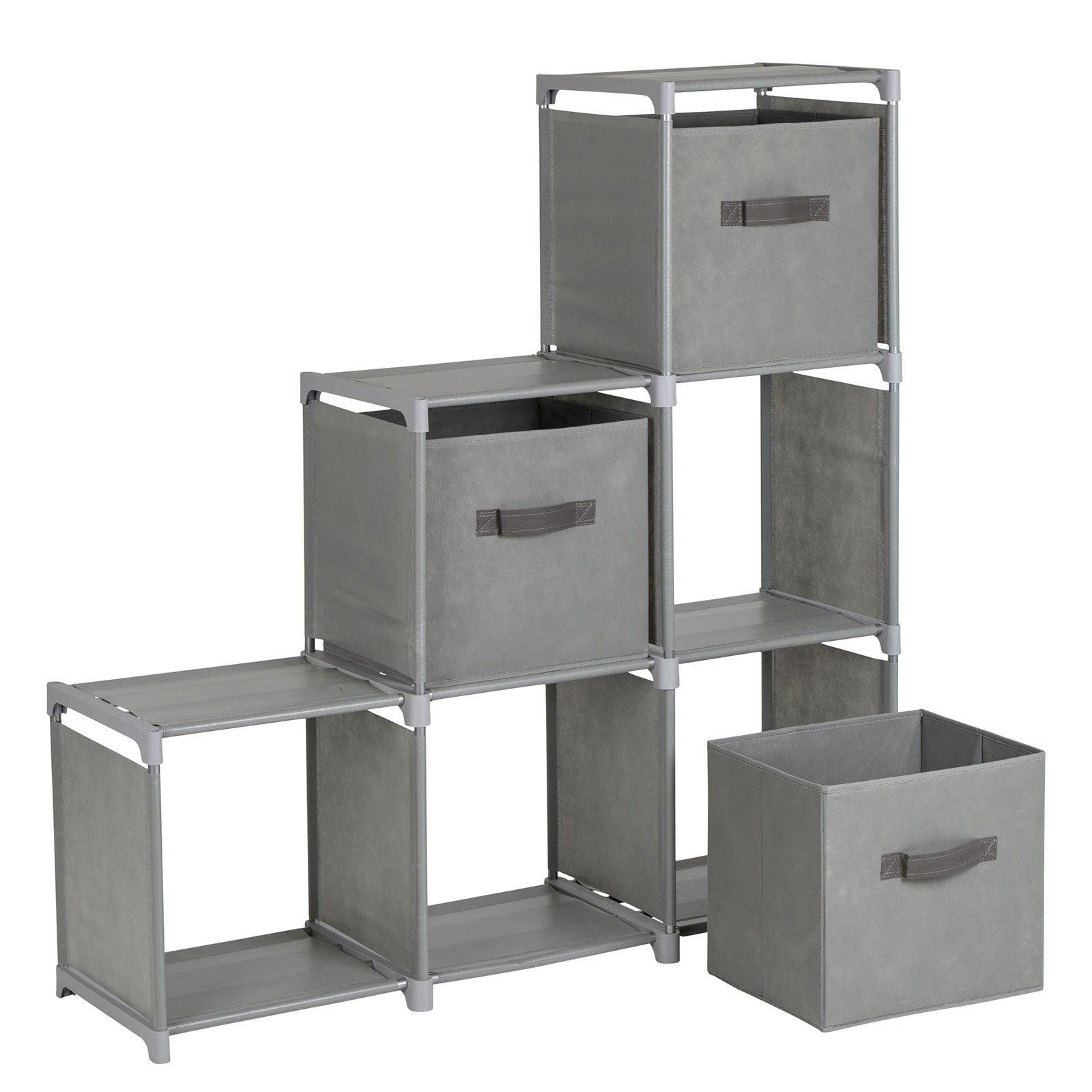 BO-CAMP folding wardrobe XL camping wardrobe fabric wardrobe drawers foldable