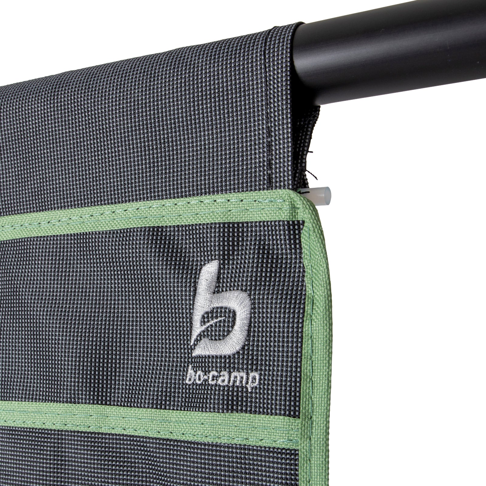 BO-CAMP Hanging Shelf 6 Compartment Organizer In Front of Tent Door Shelf Camping Hanging Storage
