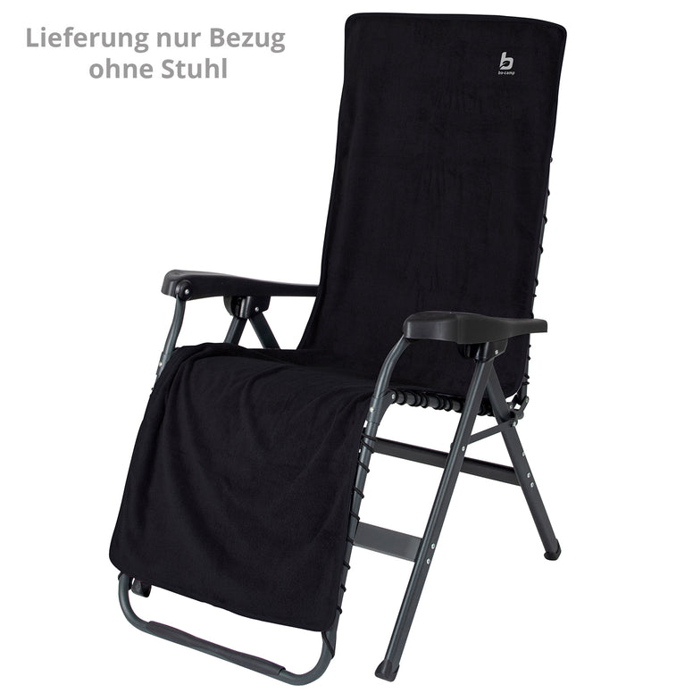 BO-CAMP Frottee Sitz Auflage Hochlehner Kissen Bezug Garten Camping Kl