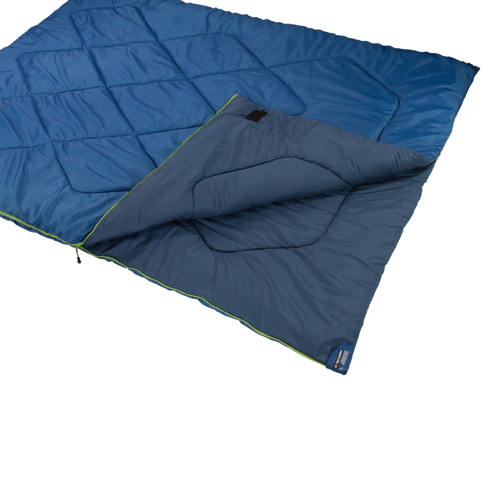 HIGH PEAK Ceduna Duo sleeping bag for 2 people, double sleeping bag for summer and long