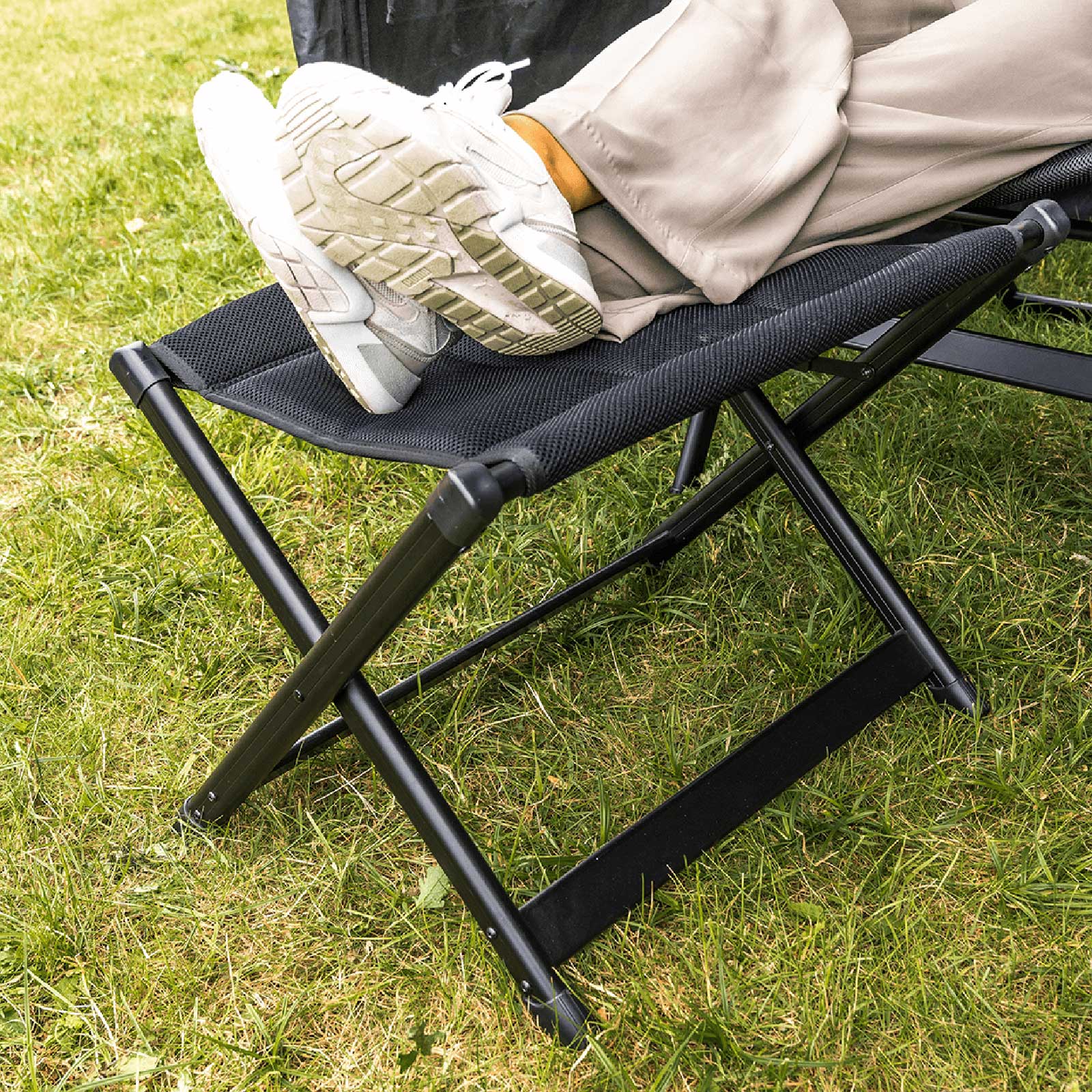 TRAVELLIFE Fußablage Barletta Fußbank Camping Stuhl Klappstuhl Fuß Stütze Hocker