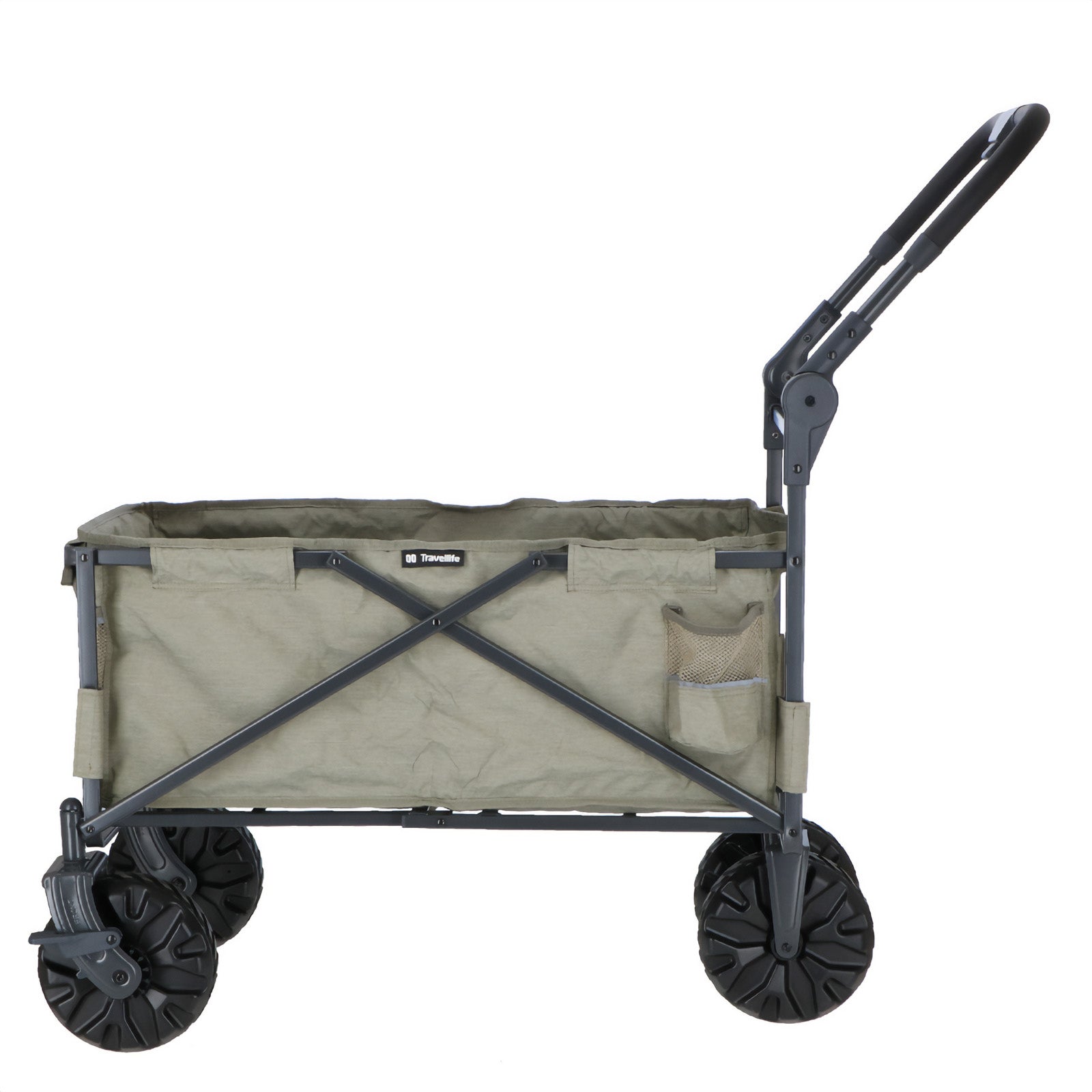TRAVELLIFE Strand Bollerwagen Porto Handwagen Transport Karre Wagen Faltbar