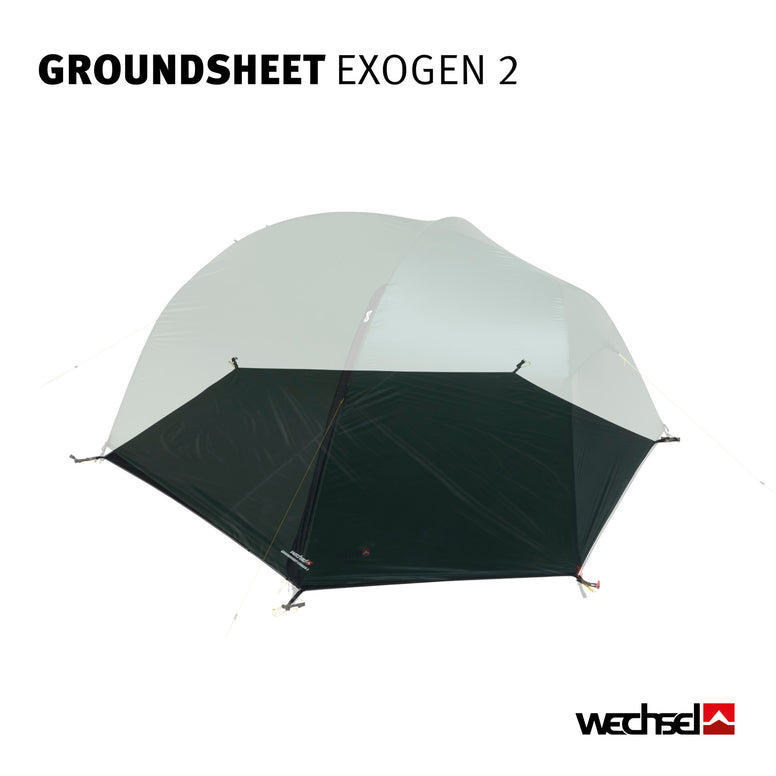 WECHSEL Groundsheet Für Exogen 2 Zusätzlicher Zeltboden Camping Plane Passgenau