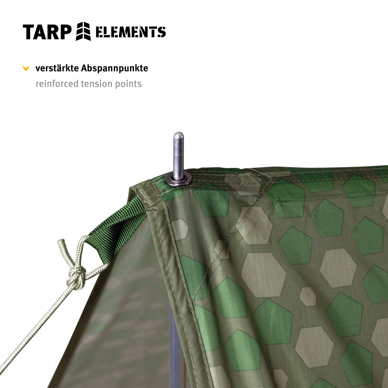 CHANGE Tarp Elements Camping Sun Shade Sail Front Tent Roof Tarpaulin Rain Cover Lightweight