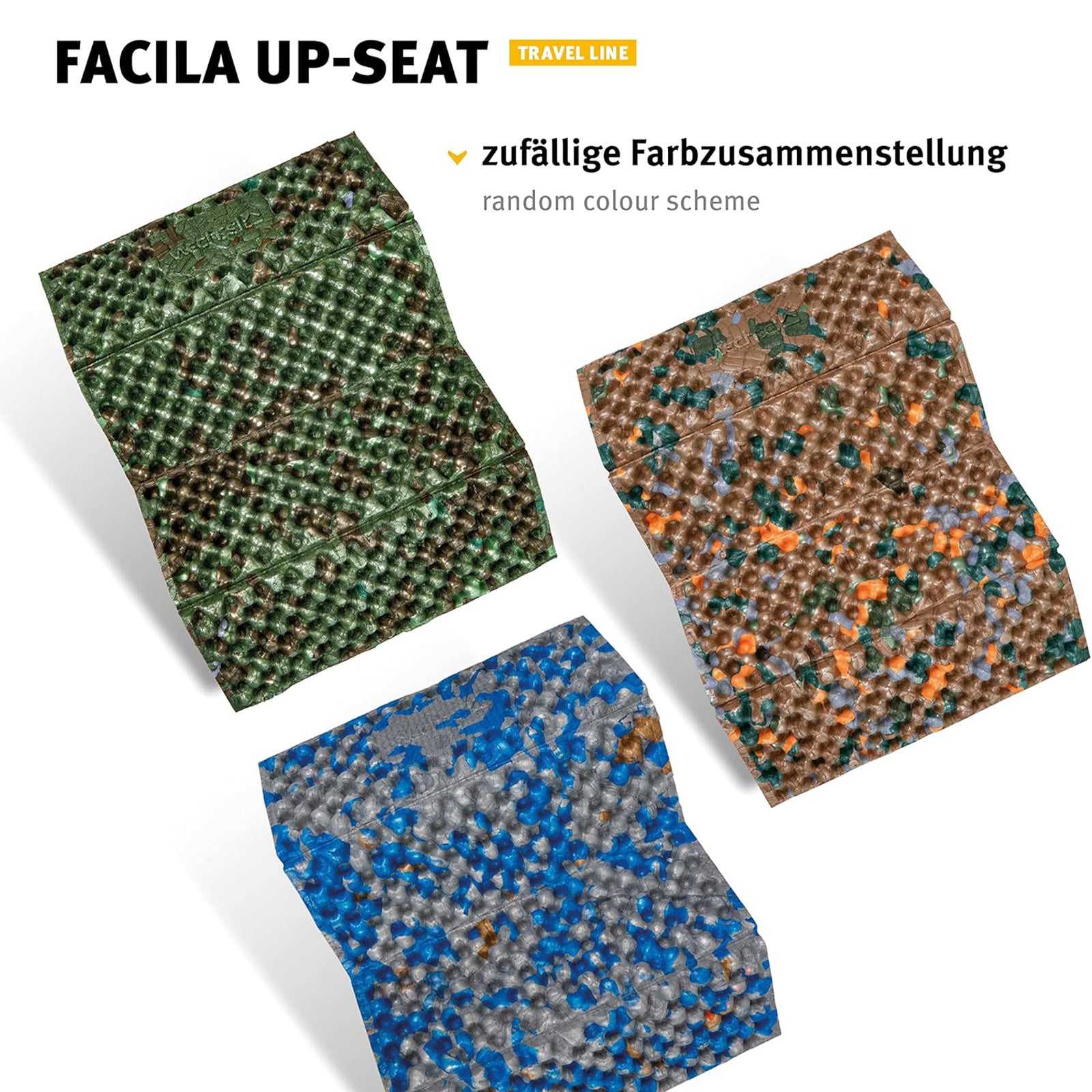 WECHSEL Thermo Sitzkissen Facila UpSeat Outdoor Kissen Camping Kissen Faltbar