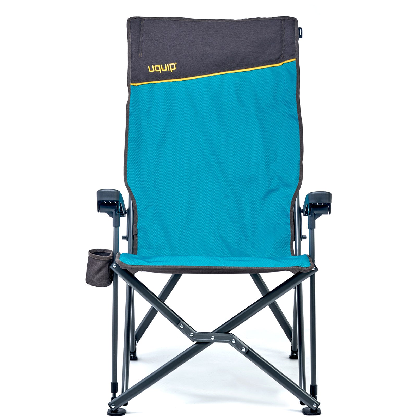 UQUIP Camping Chair Barry Beach Chair Folding Chair Folding Chair Foldable Steel 200 kg