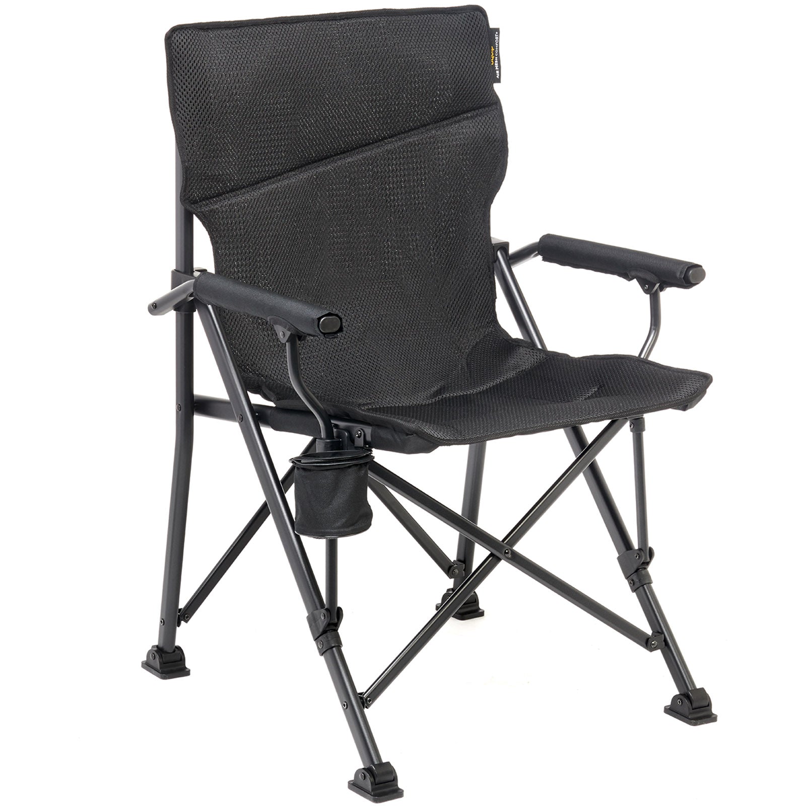 UQUIP Camping Chair Roxy Air Mesh Beach Chair Folding Chair Steel 120 kg
