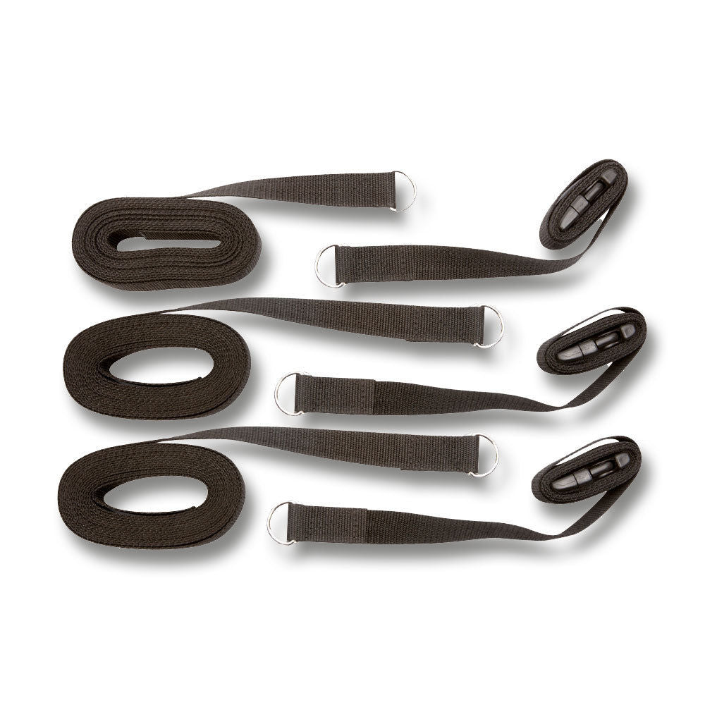 Set of 3 storm straps for awnings, tensioning straps for tents, caravans, camping, 5 m