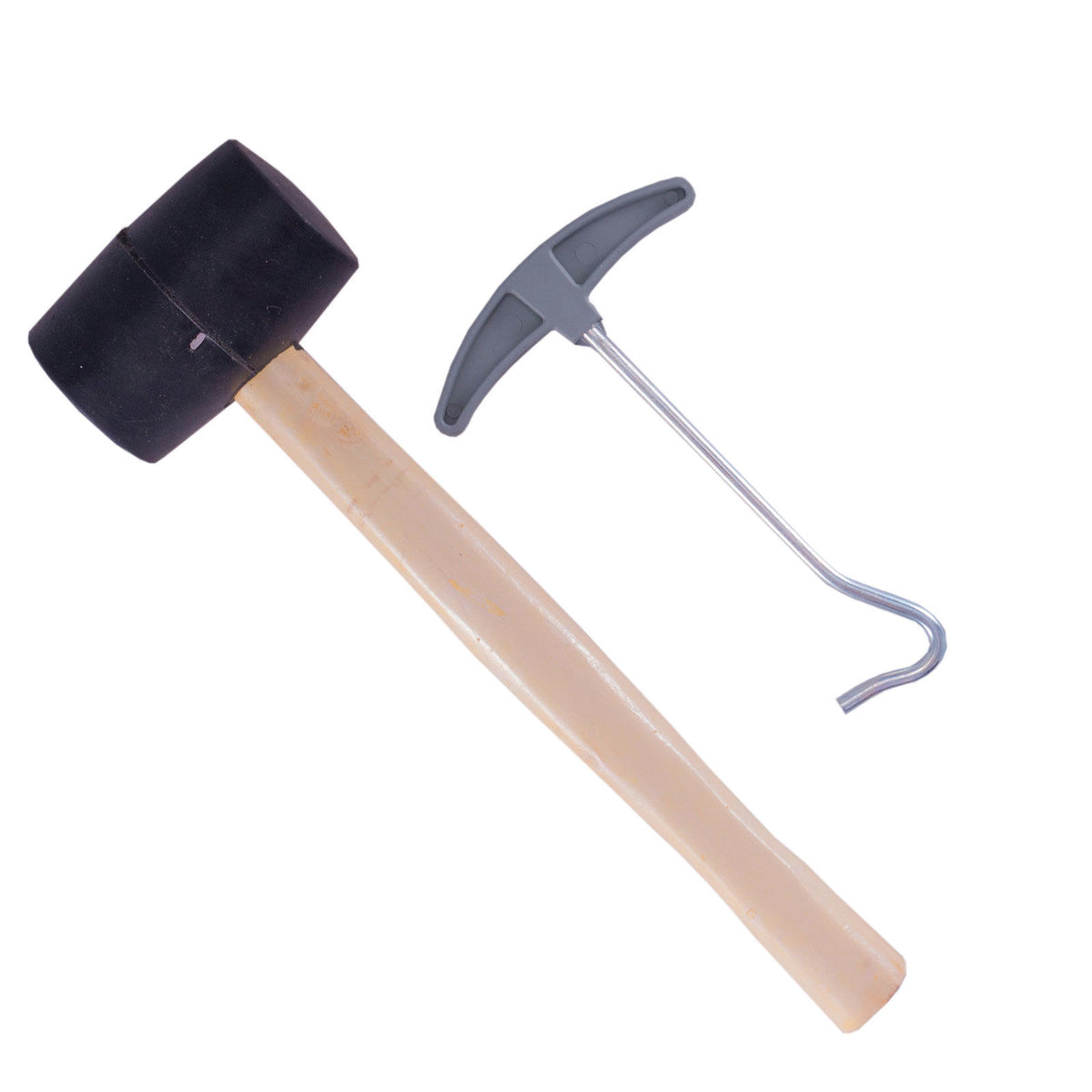 OUTDOOR tentaccessoires opbouwset 50-delig, reserveharingen, campingluifel, zonnescherm