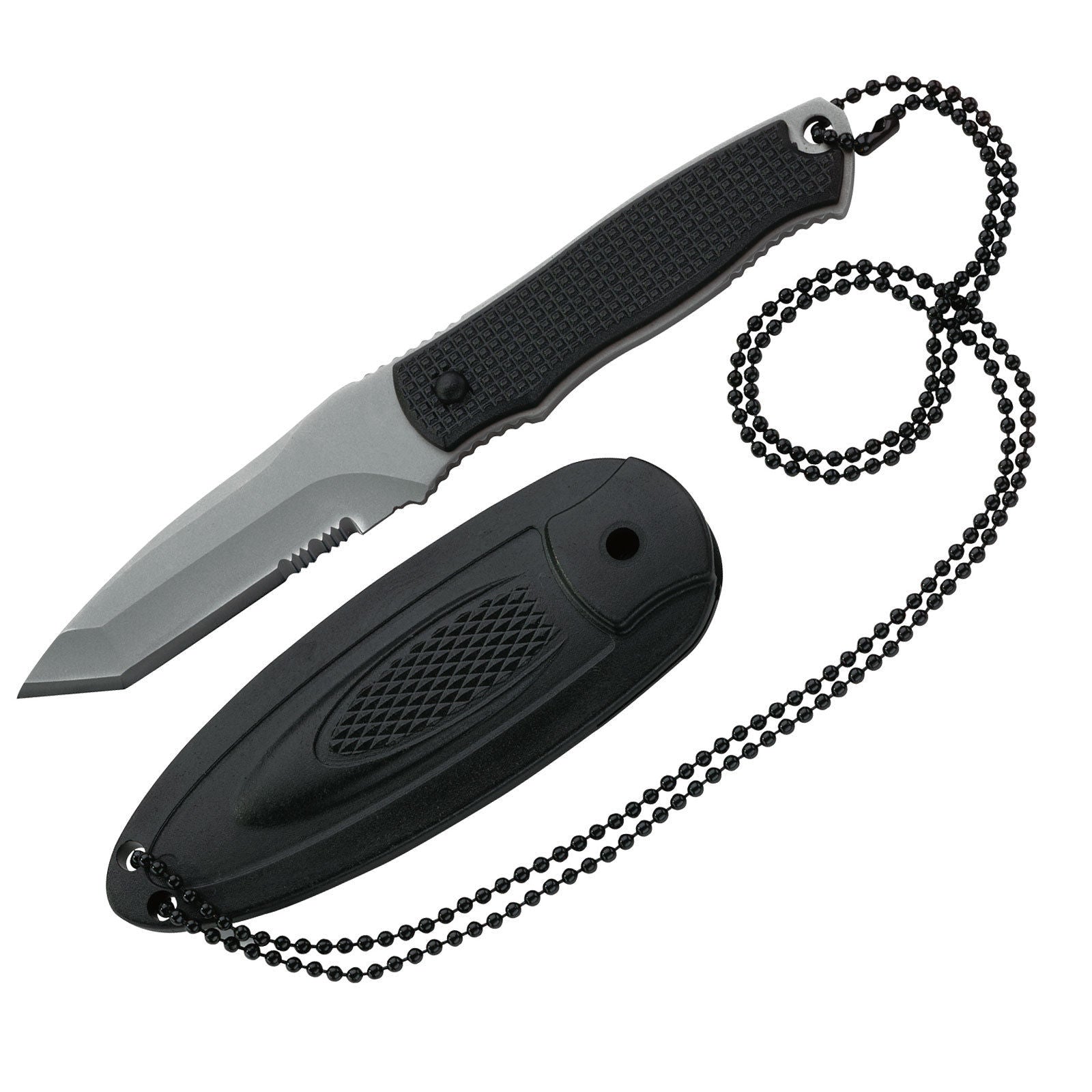 HERBERTZ Mini-mes Neck Knife Halsmes Zakmes Jachtmes Vismes