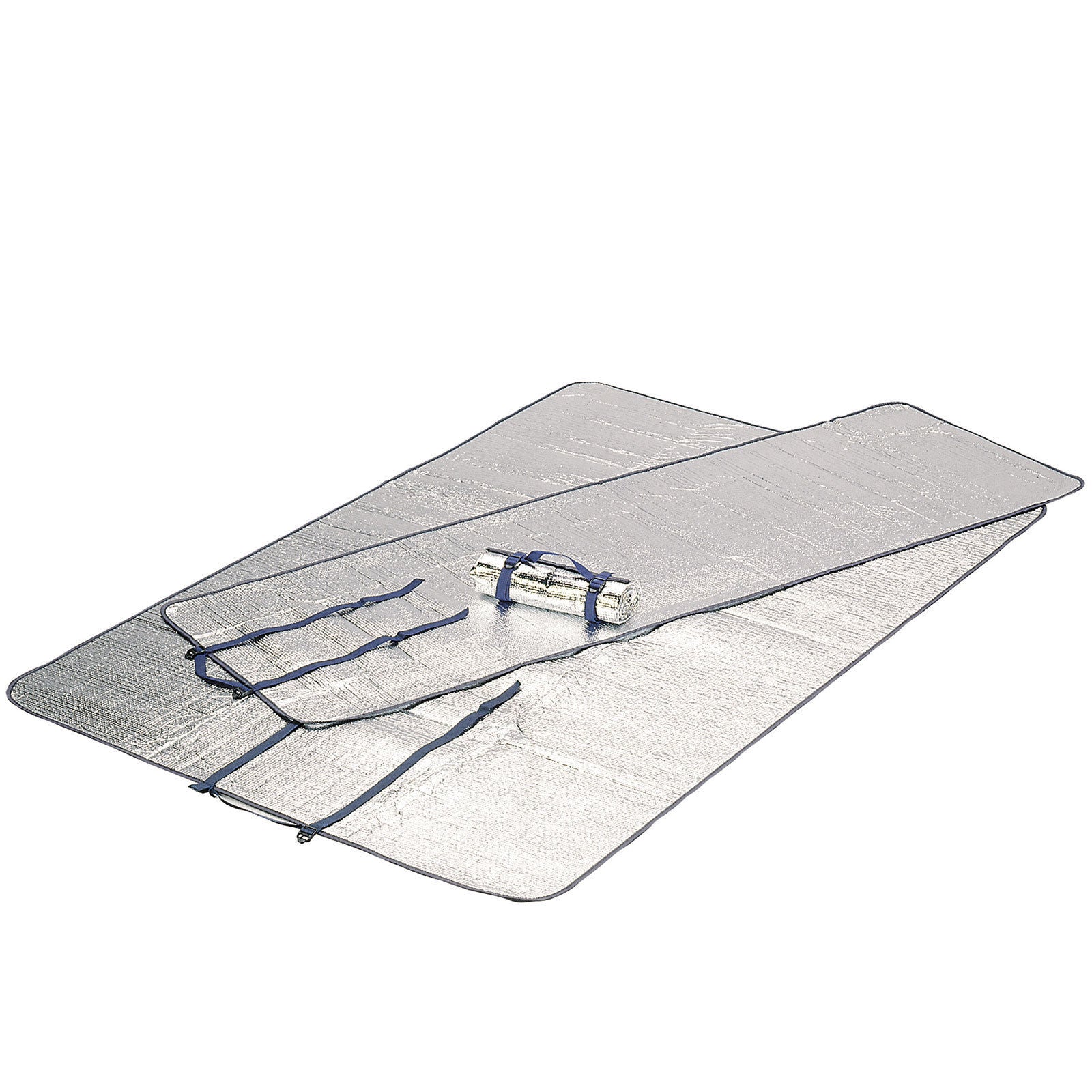HIGH PEAK aluminium slaapmat, tweepersoons, isolatiemat, 2 personen, thermomat, 300 g
