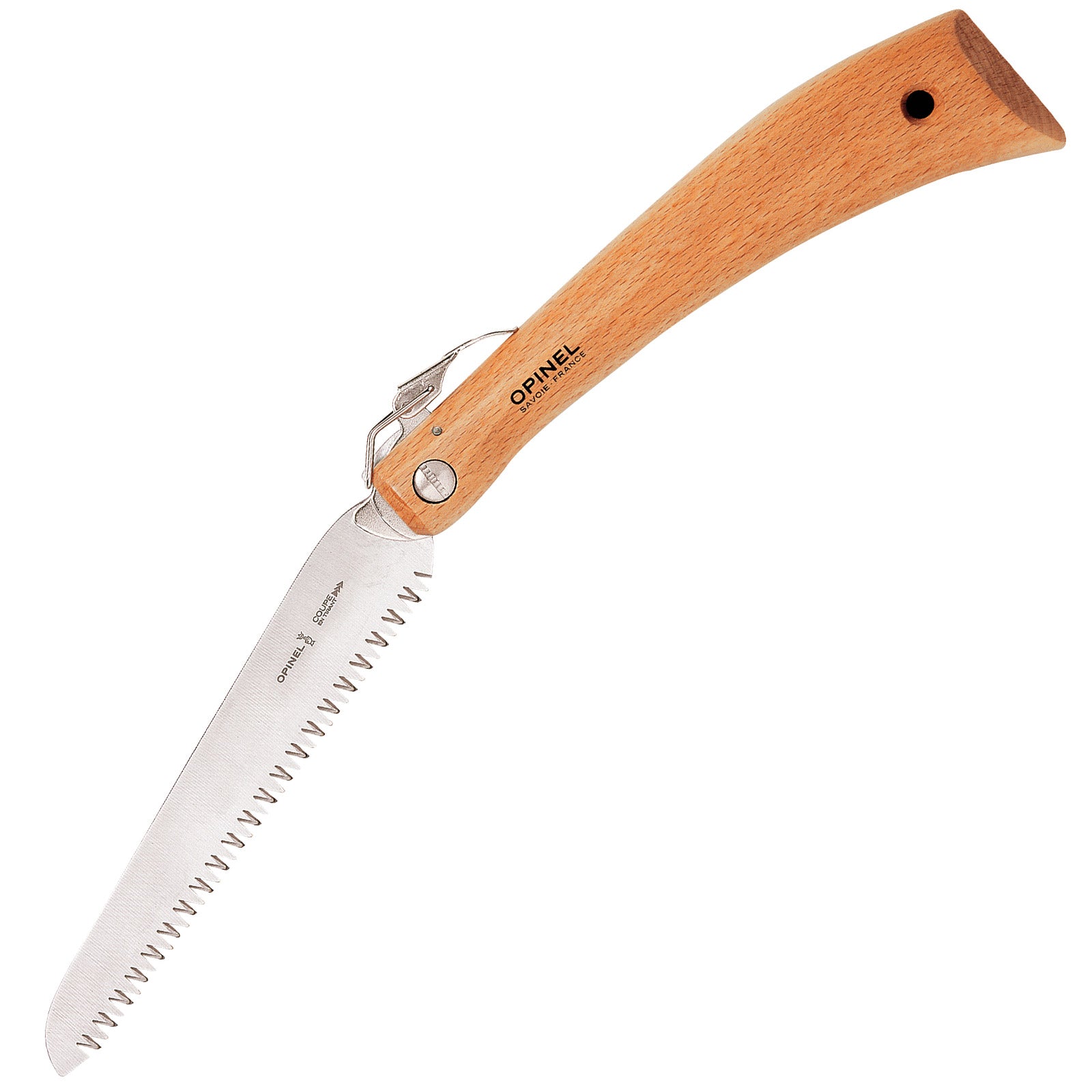 Scie pliante OPINEL - scie de jardin, scie à main, scie à arbre, coupe-branches, ciseaux, pliable