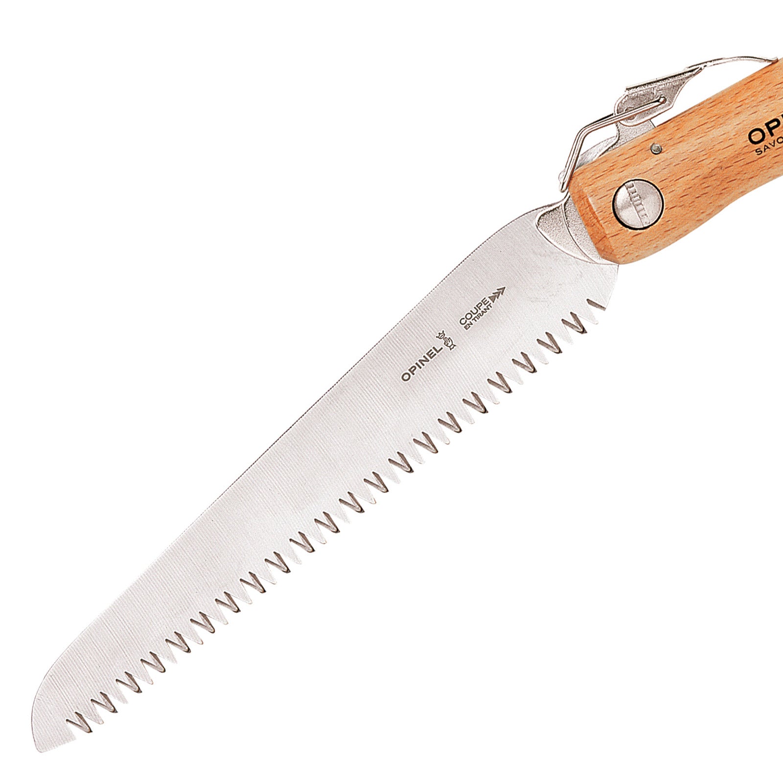 Scie pliante OPINEL - scie de jardin, scie à main, scie à arbre, coupe-branches, ciseaux, pliable