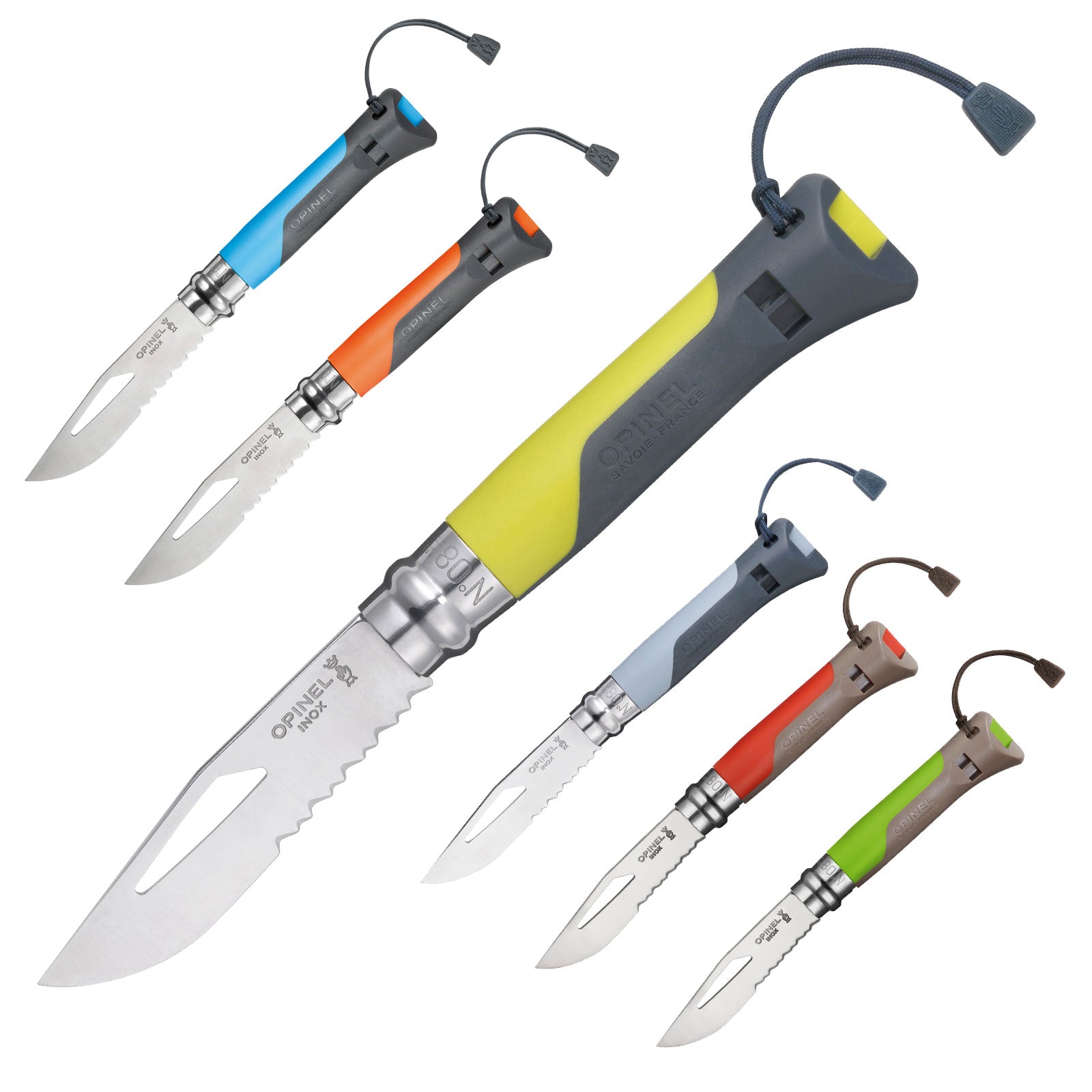 OPINEL Outdoor No. 8 Sea-Mountain work knife - folding knife pocket knife saw