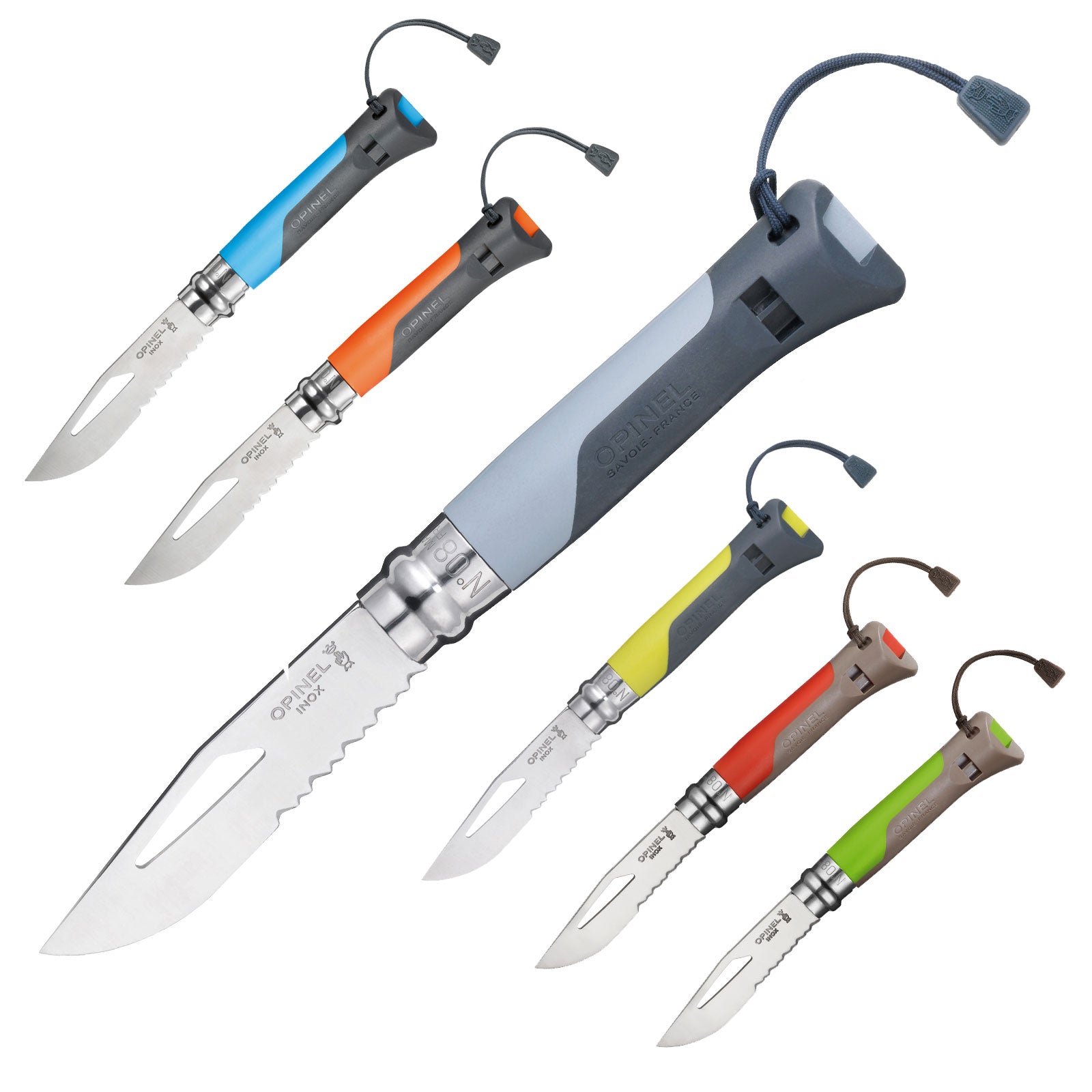 OPINEL Outdoor No. 8 Sea-Mountain work knife - folding knife pocket knife saw