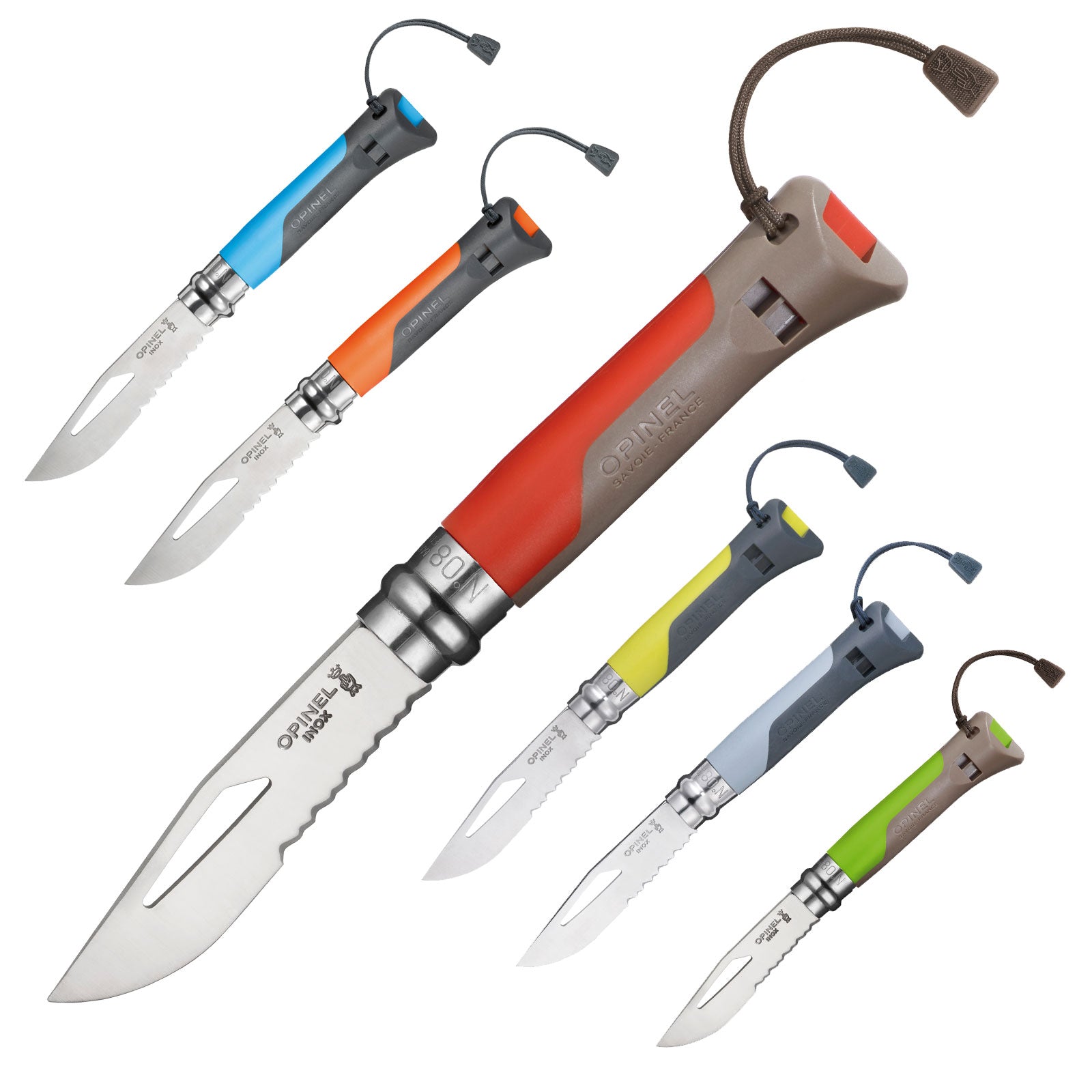 OPINEL Outdoor No. 8 Sea-Mountain work knife - folding knife pocket knife saw