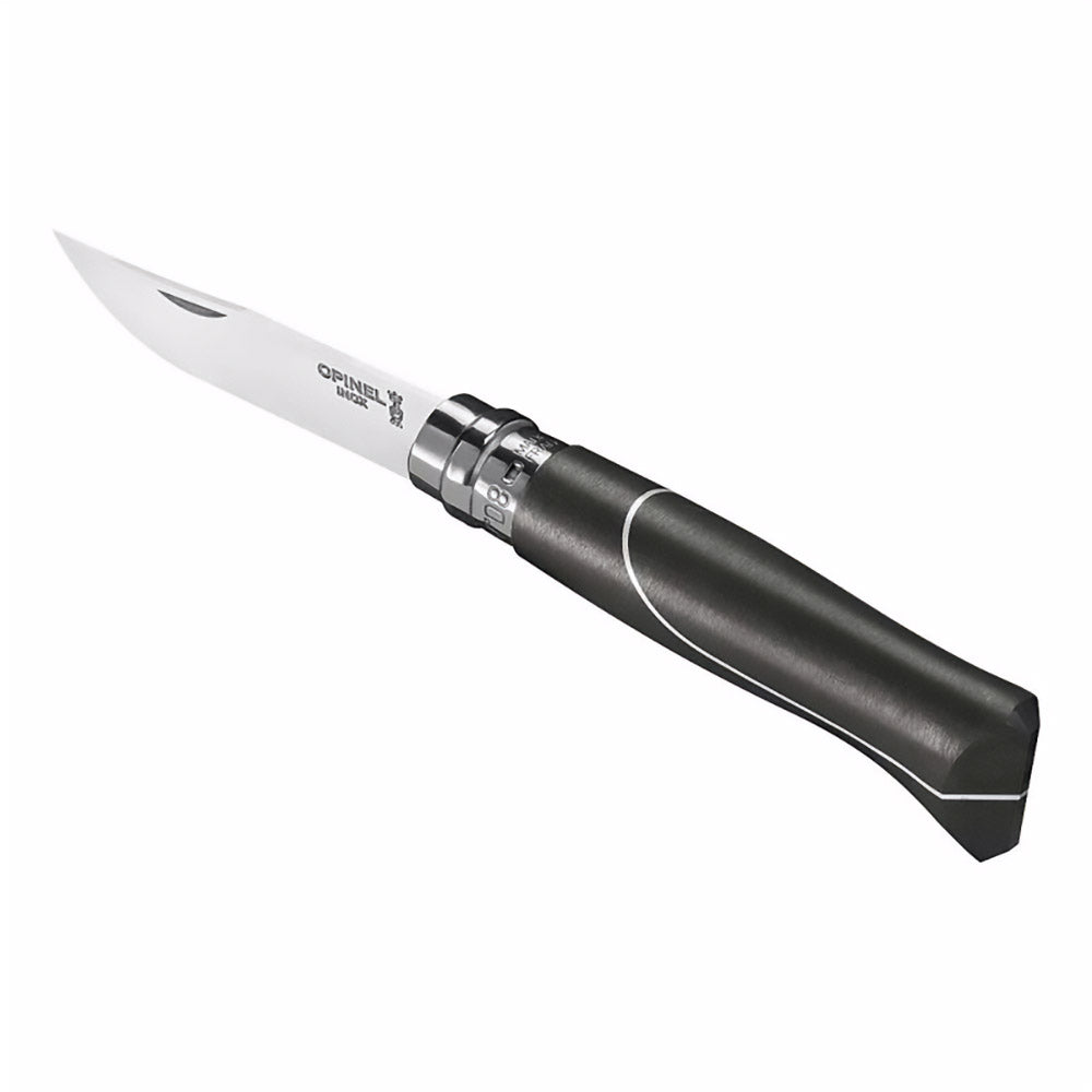OPINEL Klappmesser No 8 Ellipse Camping Taschenmesser Ebenholz Stahl