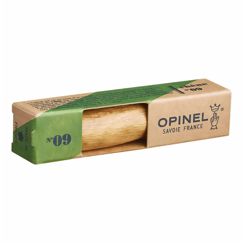OPINEL Klappmesser No 09 Taschenmesser Messer Eiche Olive Walnuss Holz Stahl