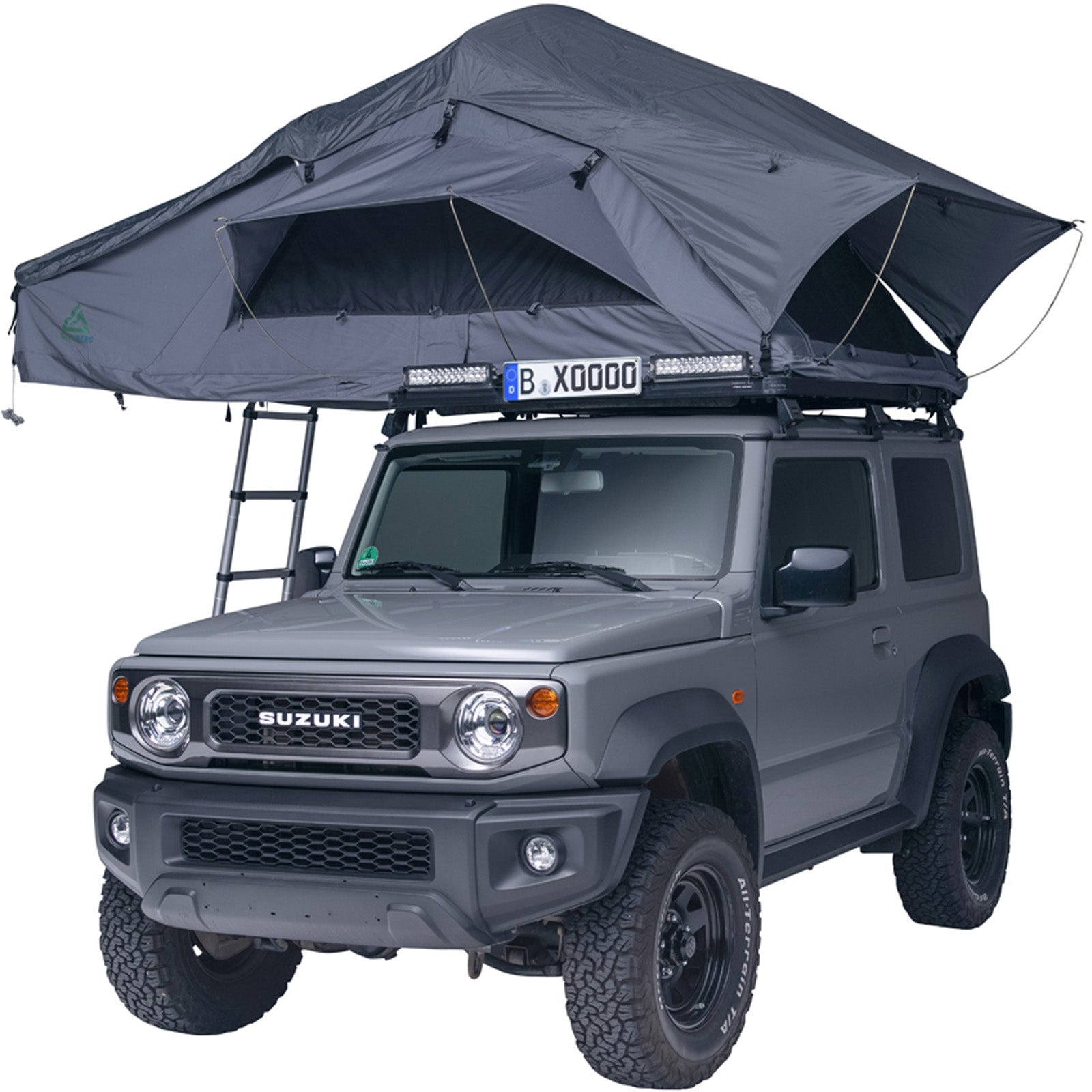 GROENBERG Car Roof Tent Villmark Rooftop Camping Roof Tent Softcover Cotton