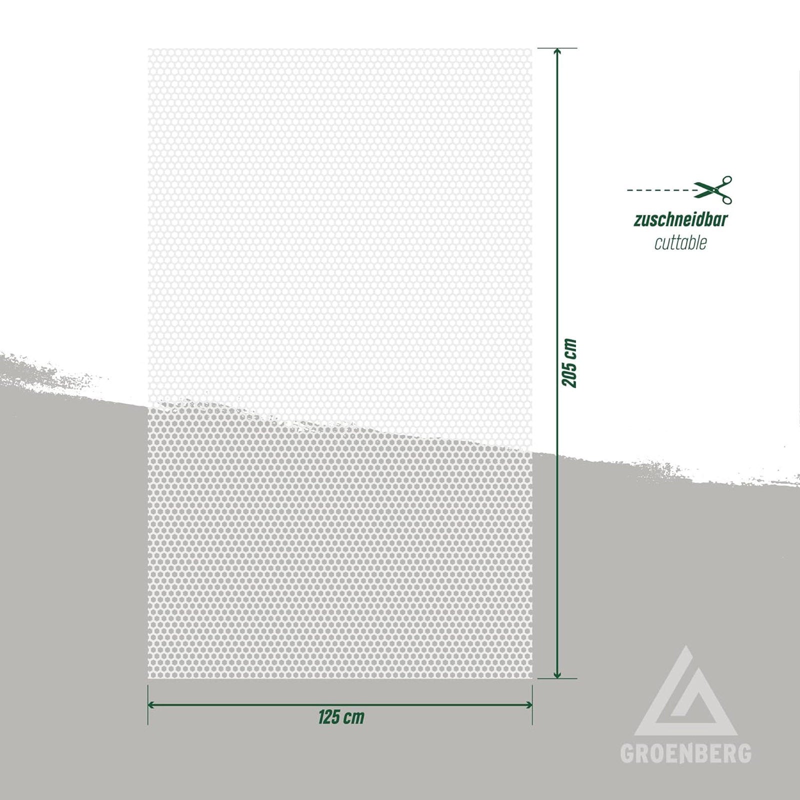 GROENBERG Matratzenunterlage 3D Air Mesh S Dachzelt Zubehör Matratze Belüftung