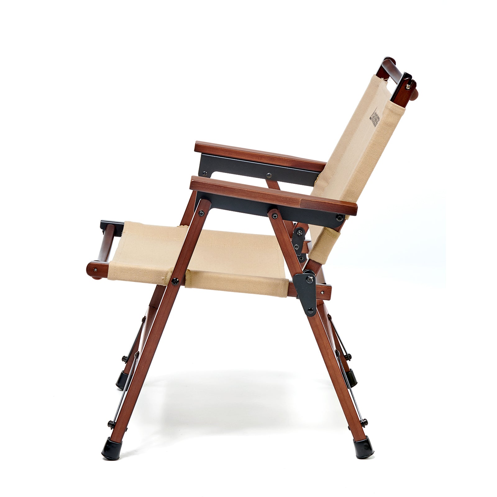 GROENBERG Klappstuhl Sot Small Retro Campingstuhl Faltstuhl Stuhl Faltbar Holz