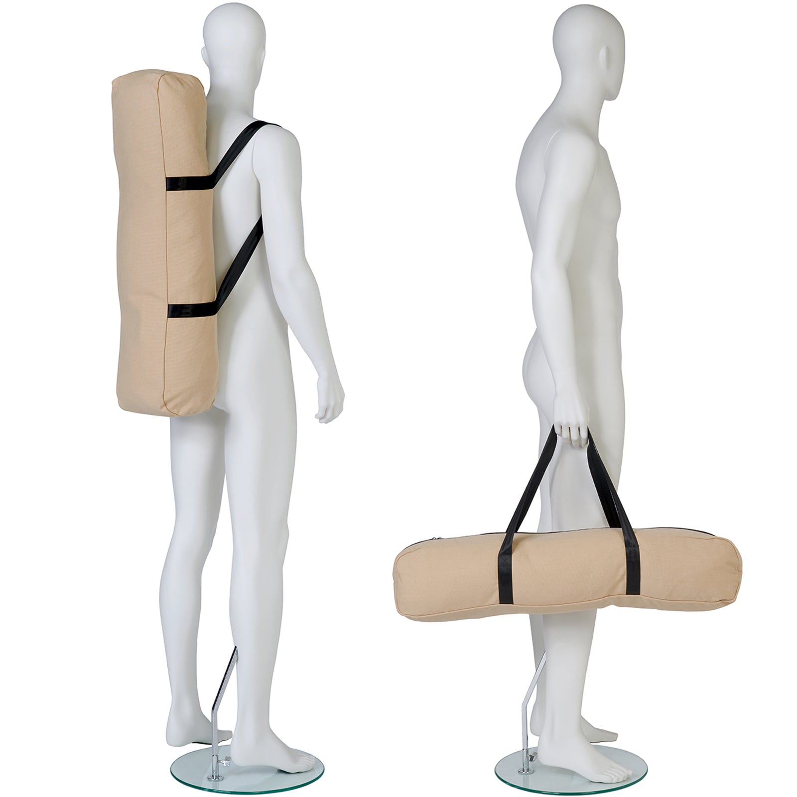 GROENBERG Klappstuhl Skogen Retro Campingstuhl Faltstuhl Stuhl Verstellbar Holz