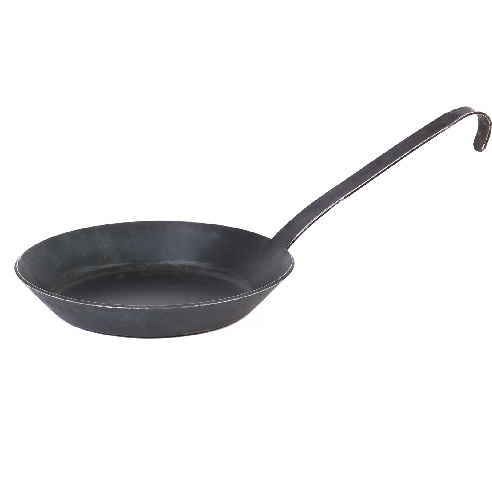 GROENBERG Eisen Pfanne Smed Pan Bratpfanne Grillpfanne Pfanne Griff Rund 24 cm