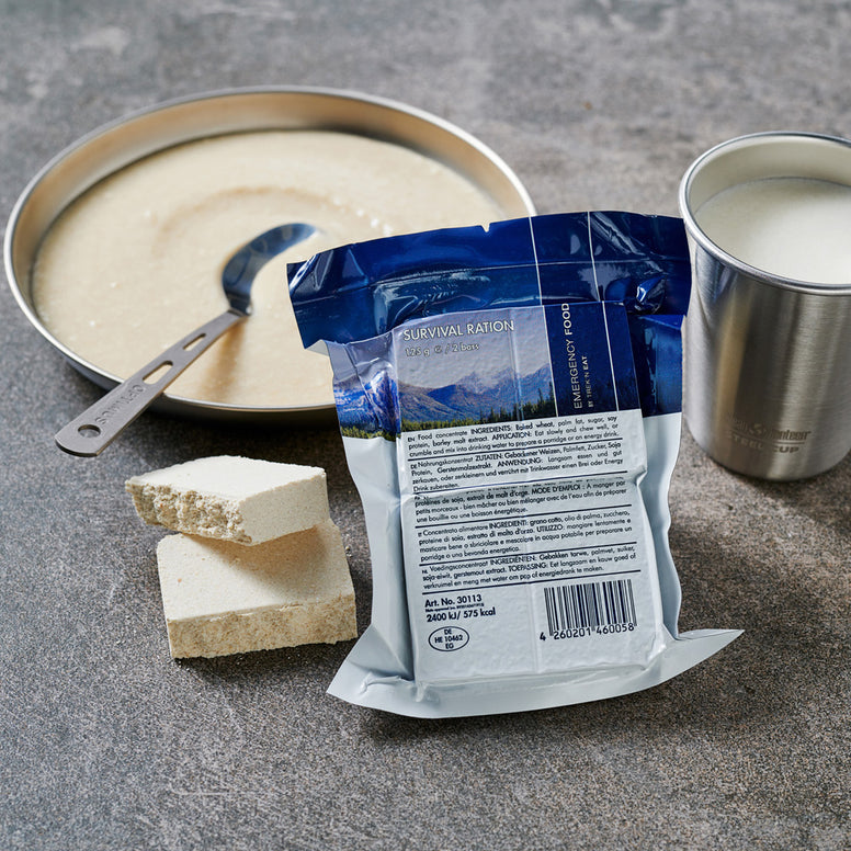 EMERGENCY FOOD 5 x Survivor Notfall Trekking Nahrung Ration Outdoor Essen Vegan