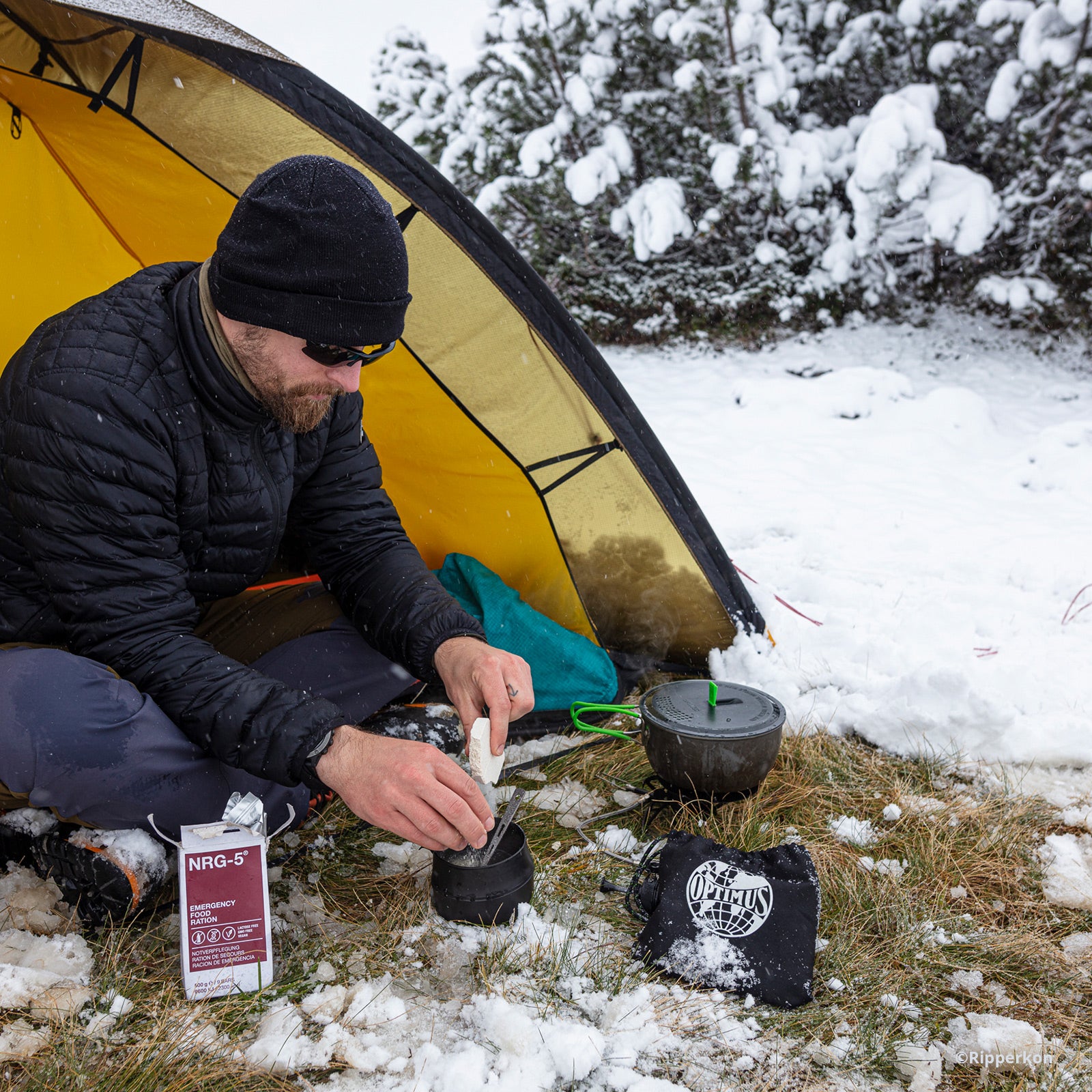 EMERGENCY FOOD 20 x NRG-5 Trekking Nahrung Not Ration Essen Laktosefrei Vegan