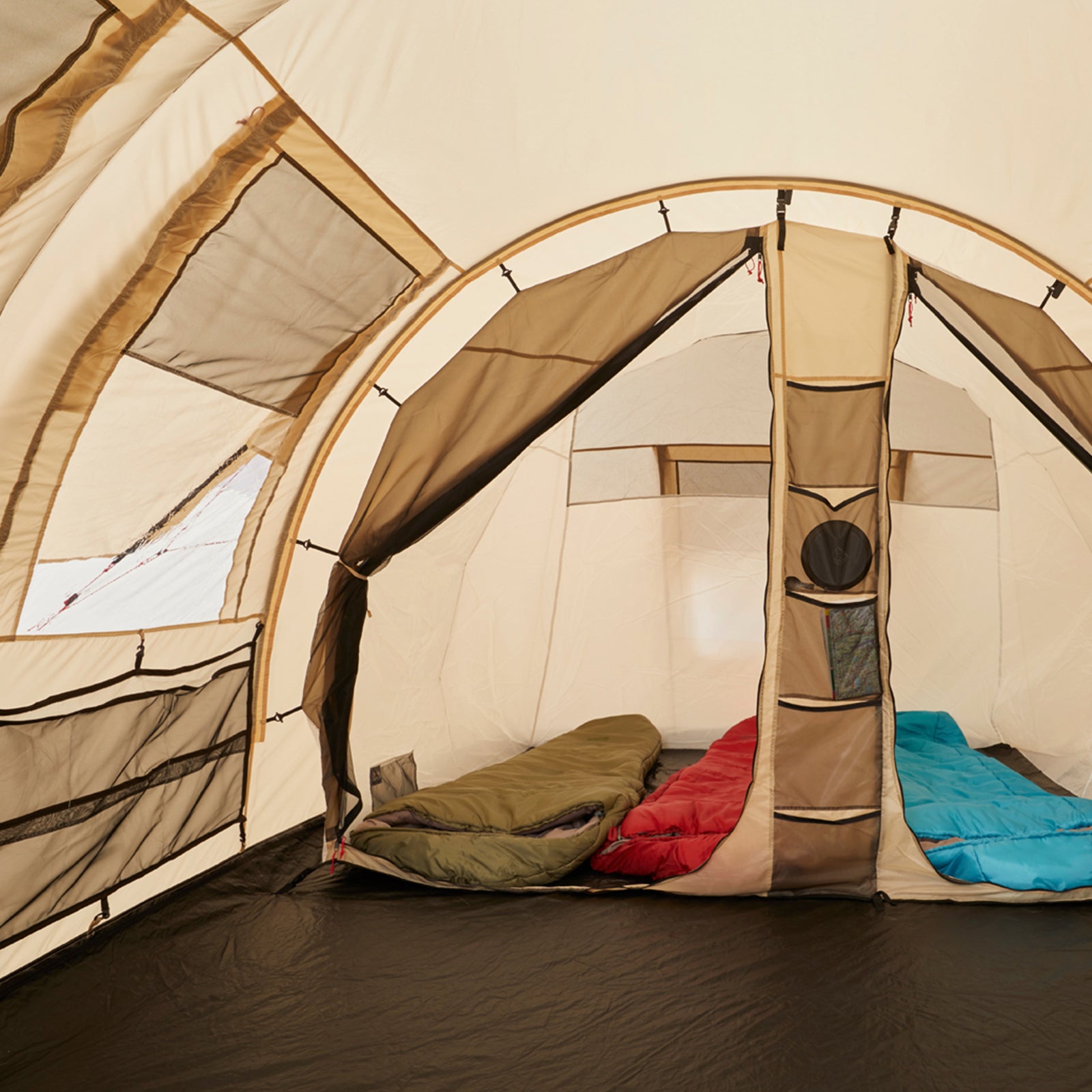 GRAND CANYON Tunnelzelt Helena 3 Personen Familien Gruppen Zelt Camping Vorraum