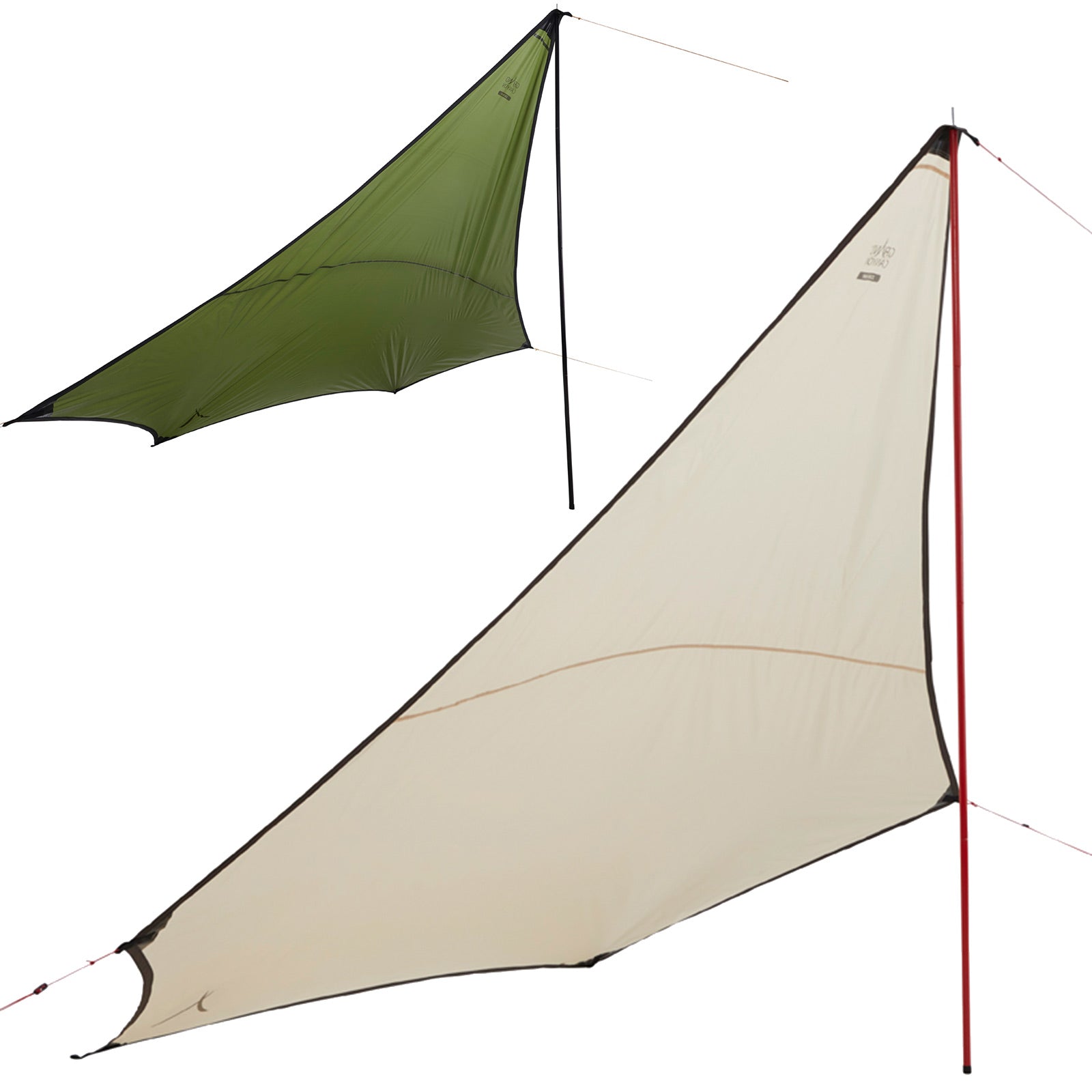 GRAND CANYON Tarp Zuni Ray Sun Shade Camping Front Tent UV50 Waterproof 3x3.7 m