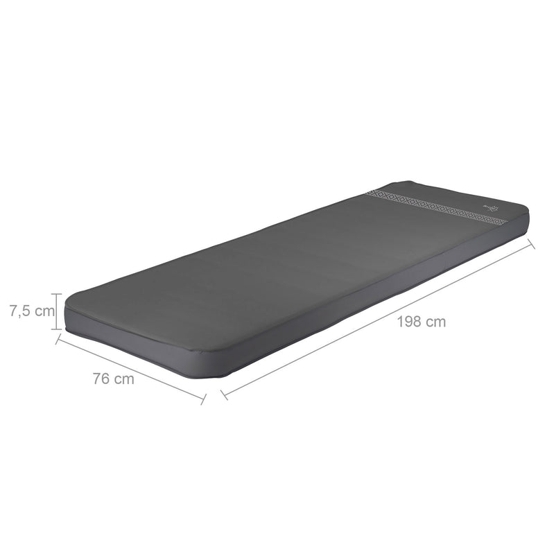 BO-CAMP Isomatte Camping Kasten Matratze Luftbett selbstaufblasend 7,5/10 cm