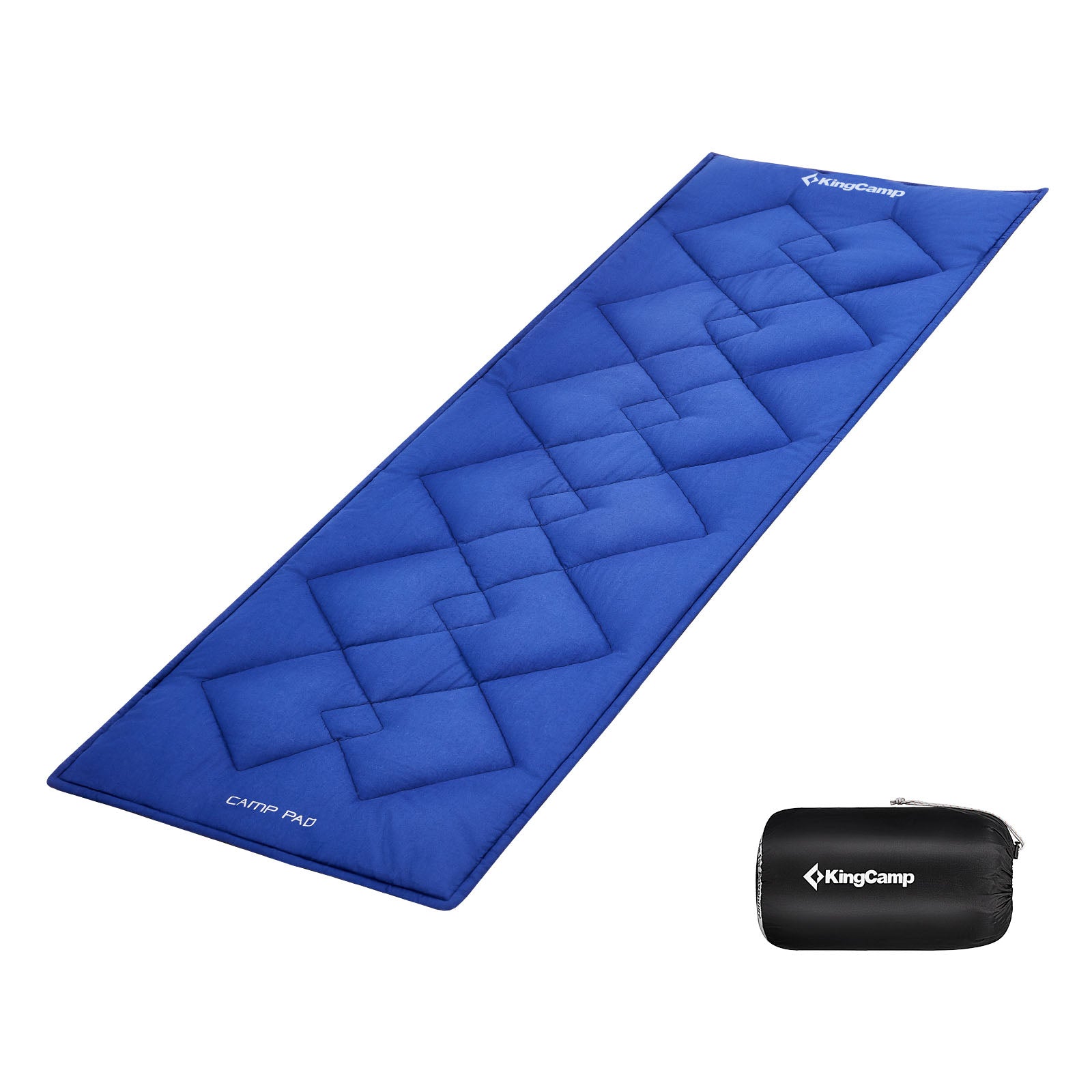 Kingcamp Camp Bed Pad Camping Couverture de lit pliante 100 % coton