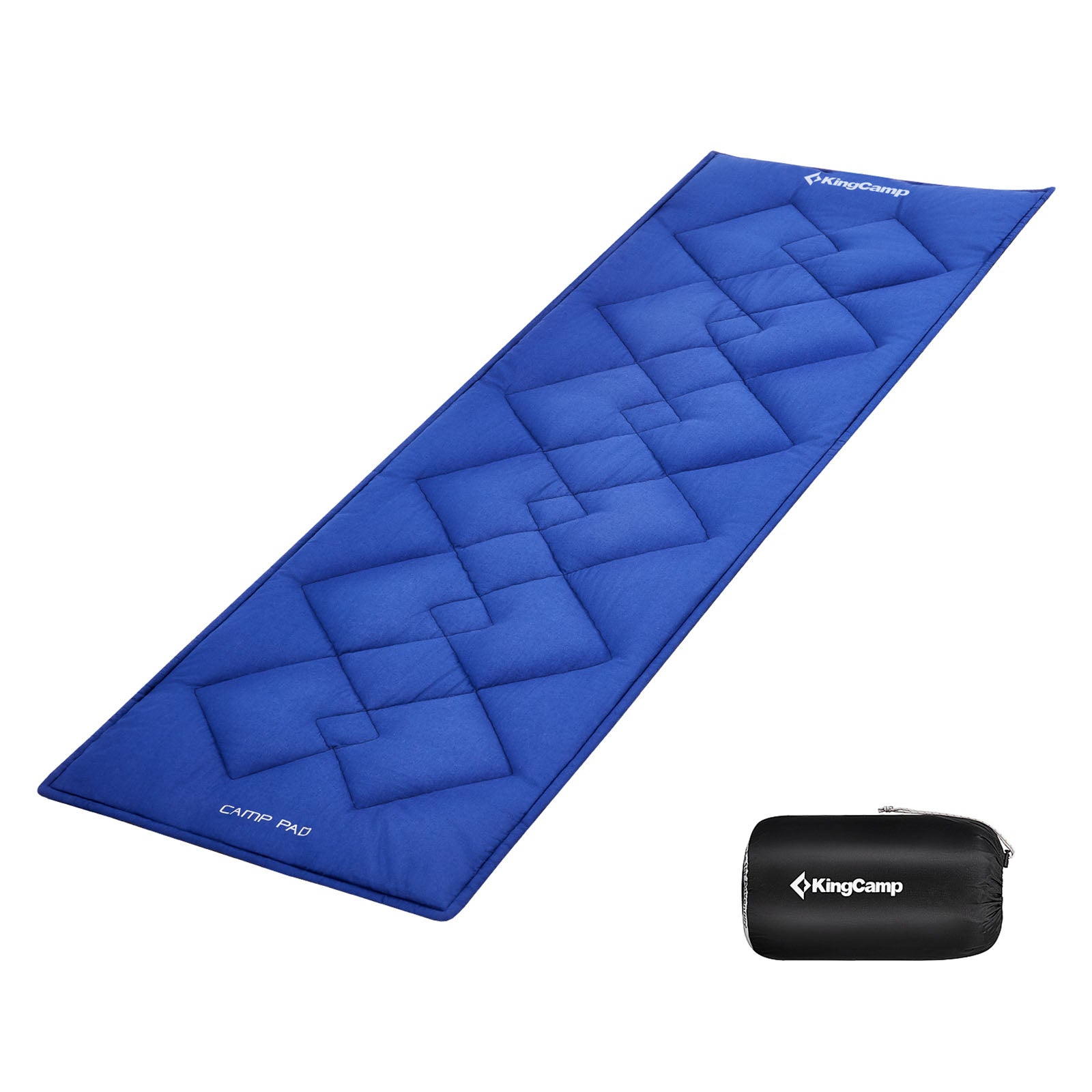 Kingcamp Camp Bed Pad Camping Couverture de lit pliante 100 % coton