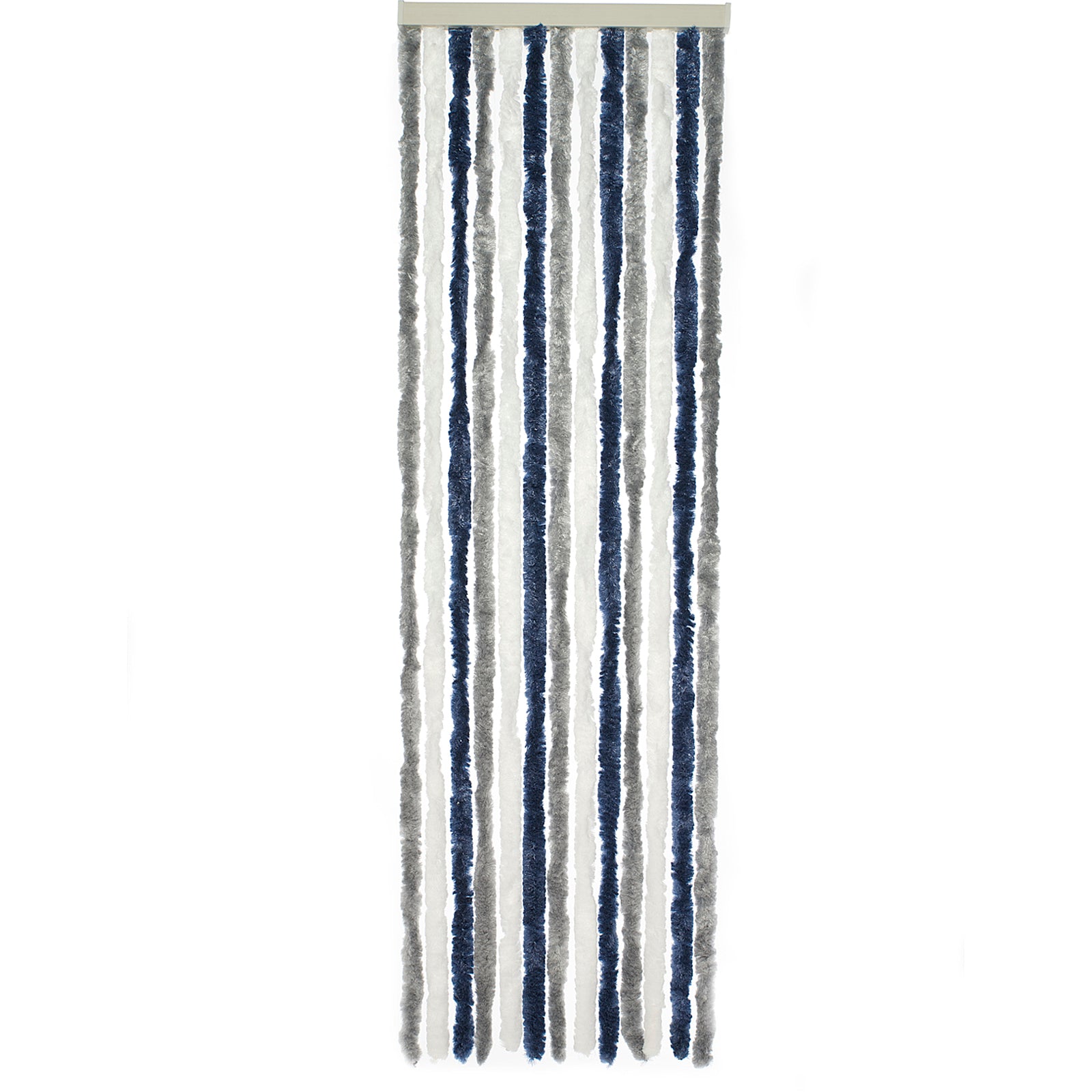 TRAVELLIFE Flauschvorhang Tür Vorhang Chenille Insekten Fliegen Schutz 56x185 cm